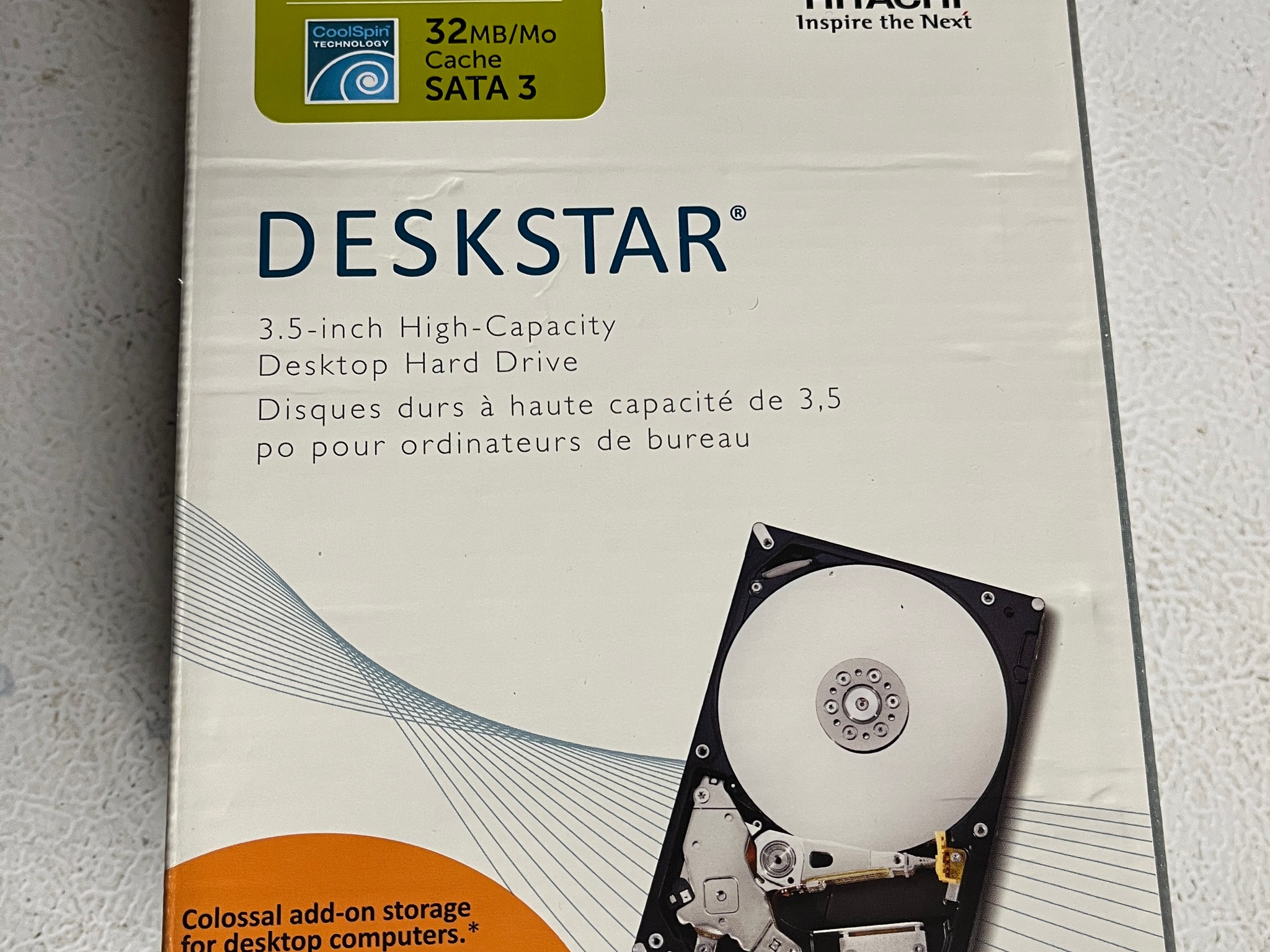 Hitachi Deskstar 5K4000 4TB 3.5" SATA Hard Drive – HDS5C4040ALE630 – Tested