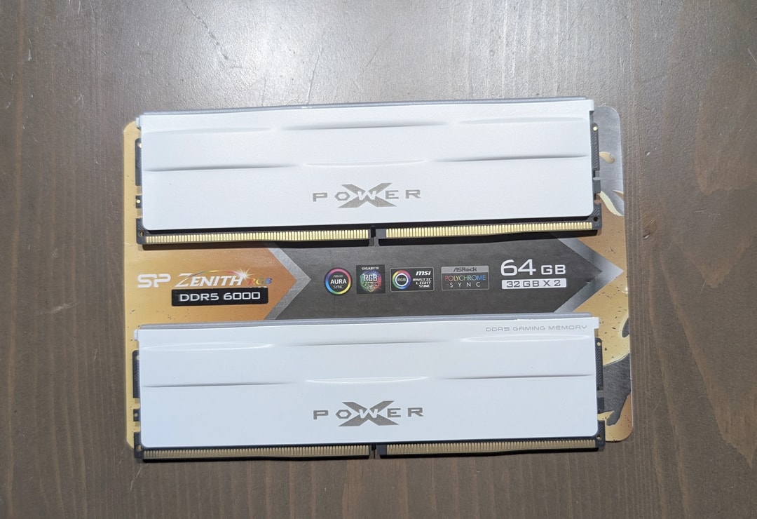 Silicon Power XPOWER Zenith RGB Gaming 64 GB (2 x 32 GB) DDR5-6000