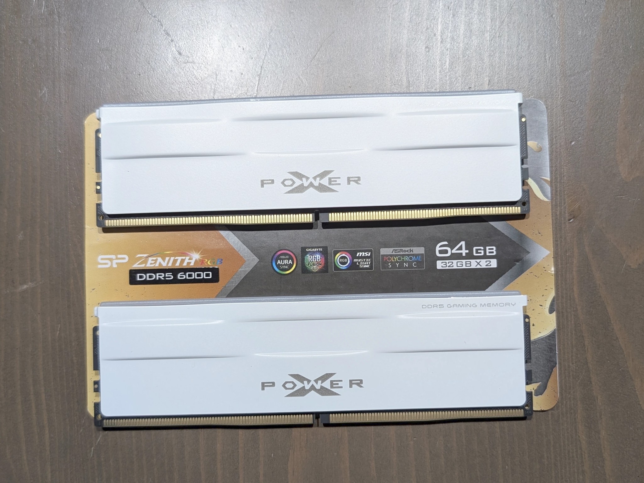 Silicon Power XPOWER Zenith RGB Gaming 64 GB (2 x 32 GB) DDR5-6000 CL30 Memory