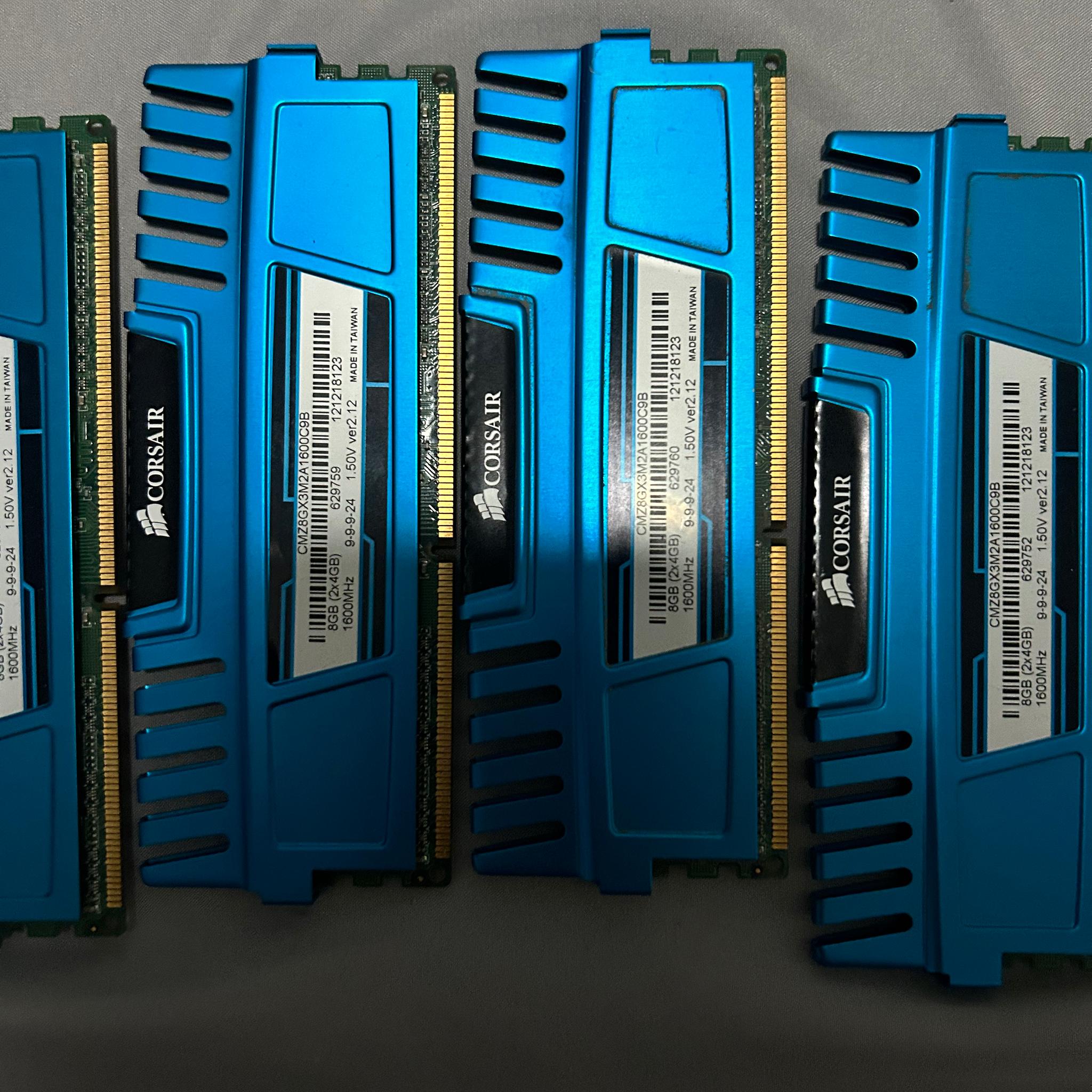 Corsair Vengeance 4x4gb DDR3 1600 MHz