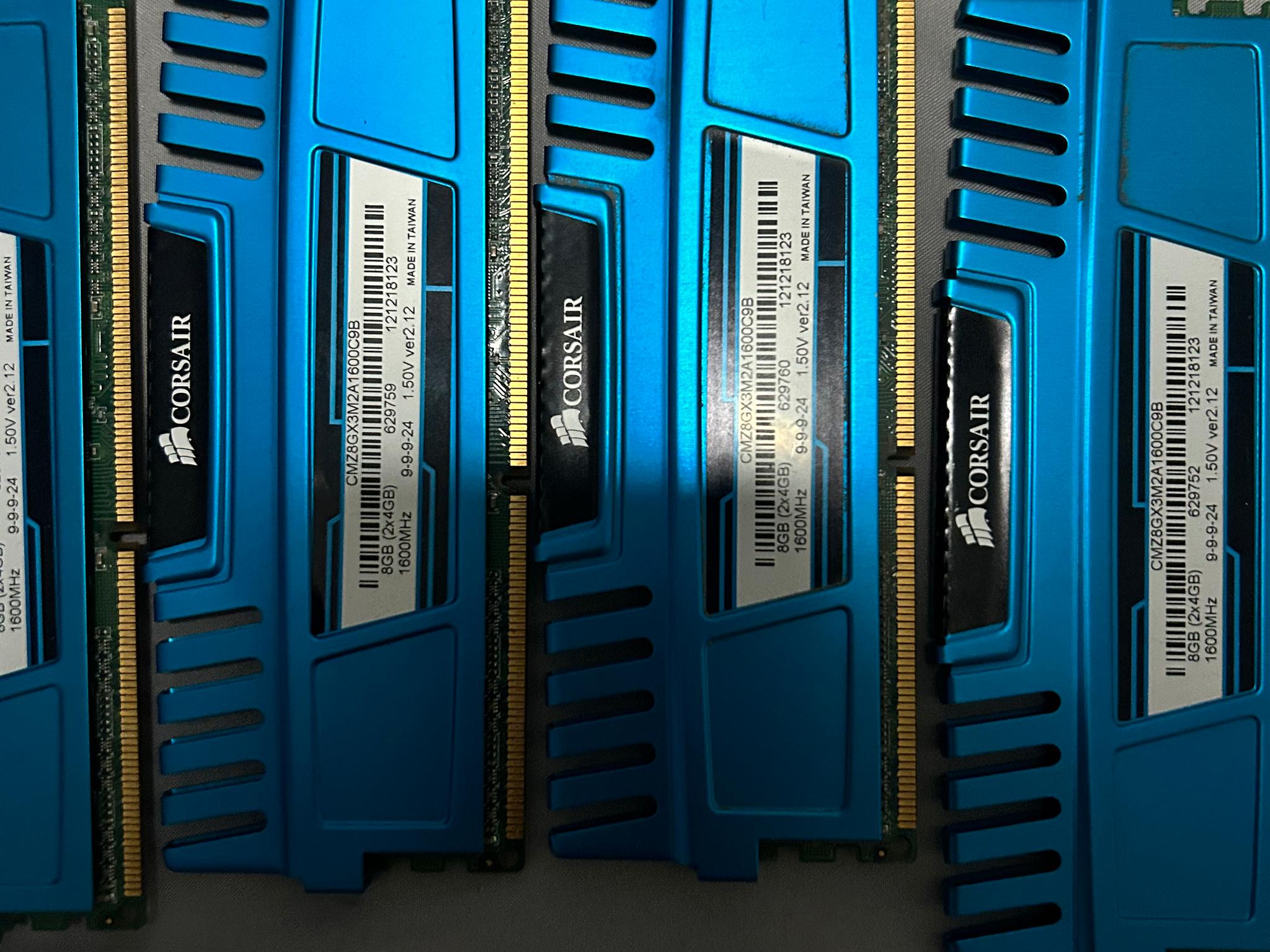 Corsair Vengeance 4x4gb DDR3 1600 MHz