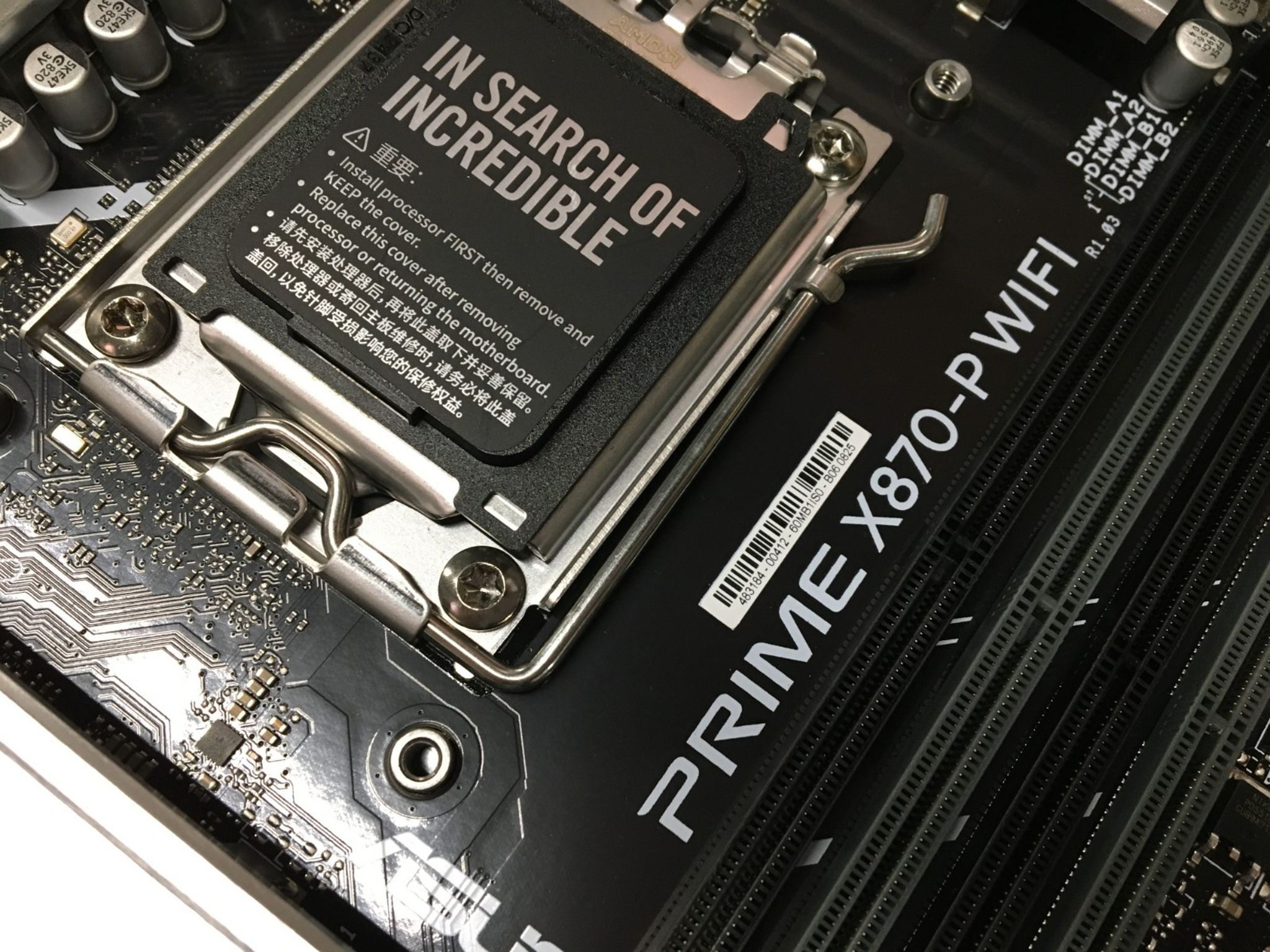ASUS PRIME X870-P WIFI AM5 DDR5 ATX Motherboard - Open Box Board Only