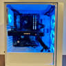 ❄️🎮 White RGB Gaming PC – Ryzen 5 5500 | GTX 1070 8GB | 16GB RAM | WIFI