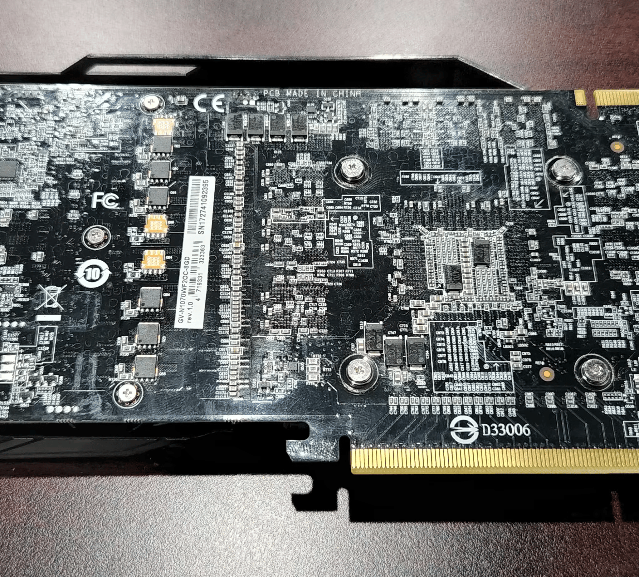 GIGABYTE NVIDIA GeForce GTX 1070 8 GB GDDR5 Graphics Card (GV-N1070WF2OC-8GD)