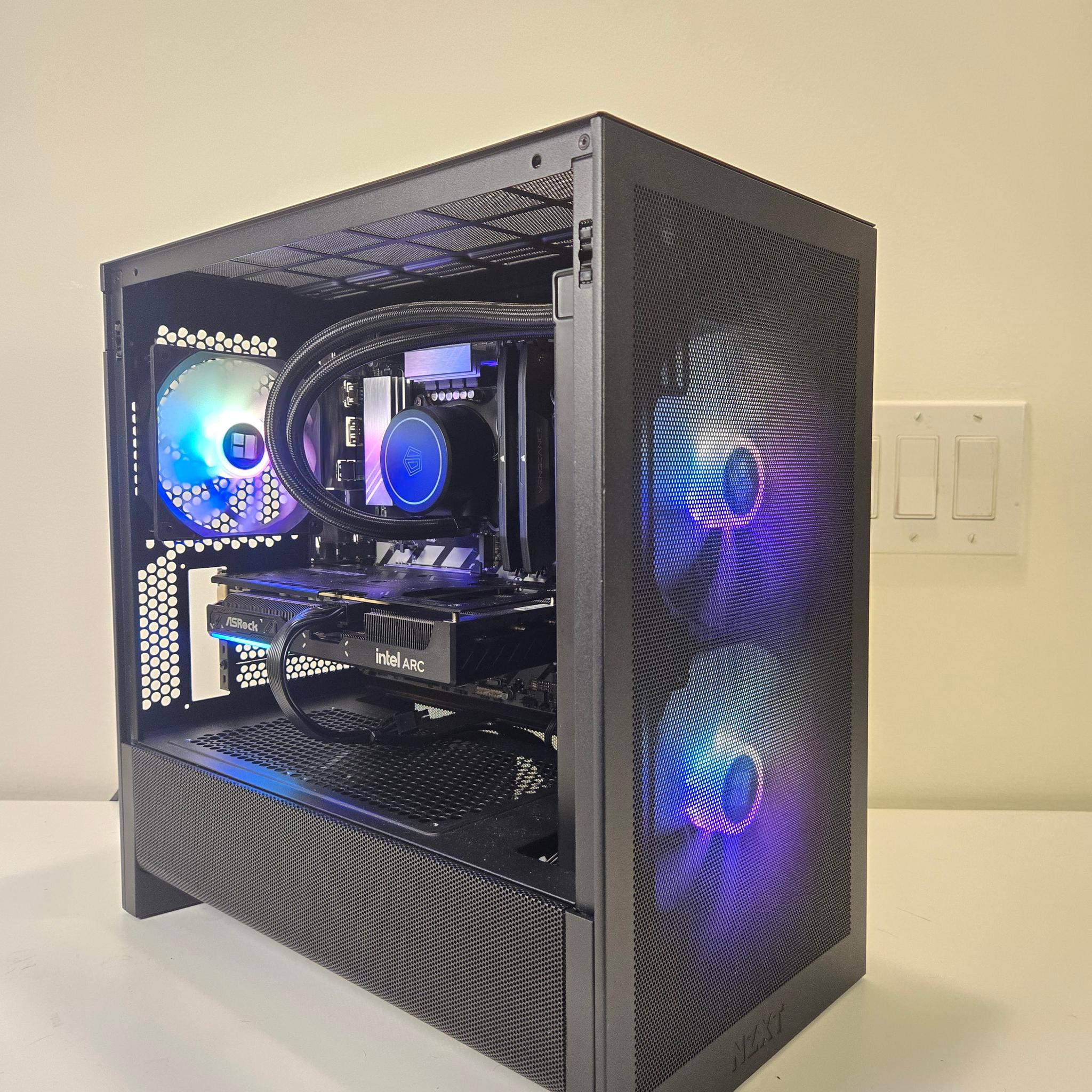 Intel B570 10gb Vram | Ultra Core 5 225F | 32gb DDR5 | 1tb Storage