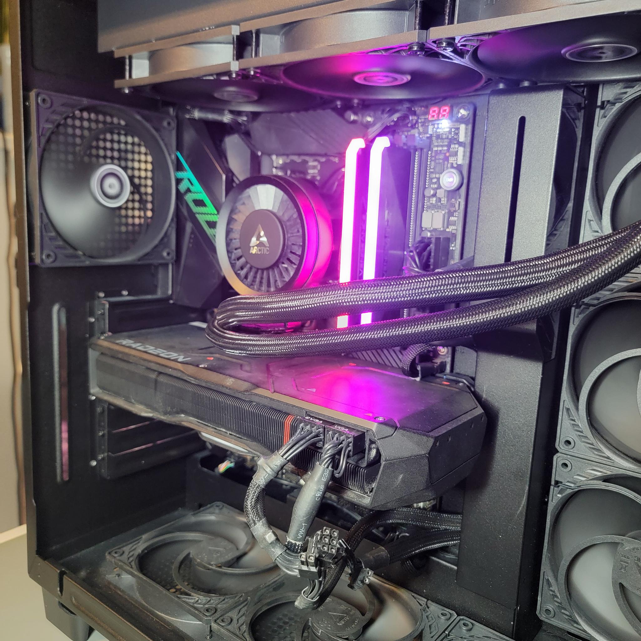 Asrock RX 7900 XTX 24gb + Ryzen 5800x3d PC Build #44