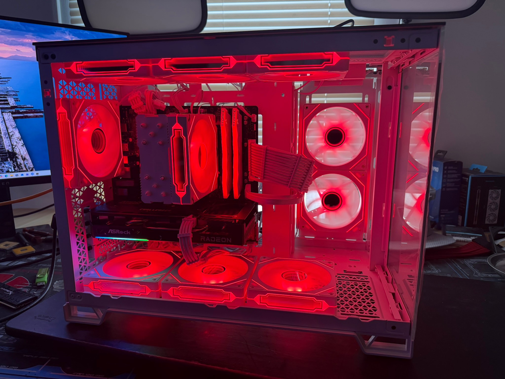 🖥️ Custom White RGB Gaming PC| 5 7500F |  9600XT  | 32GB RAM  |  Ultra-Cooled | 🖥️