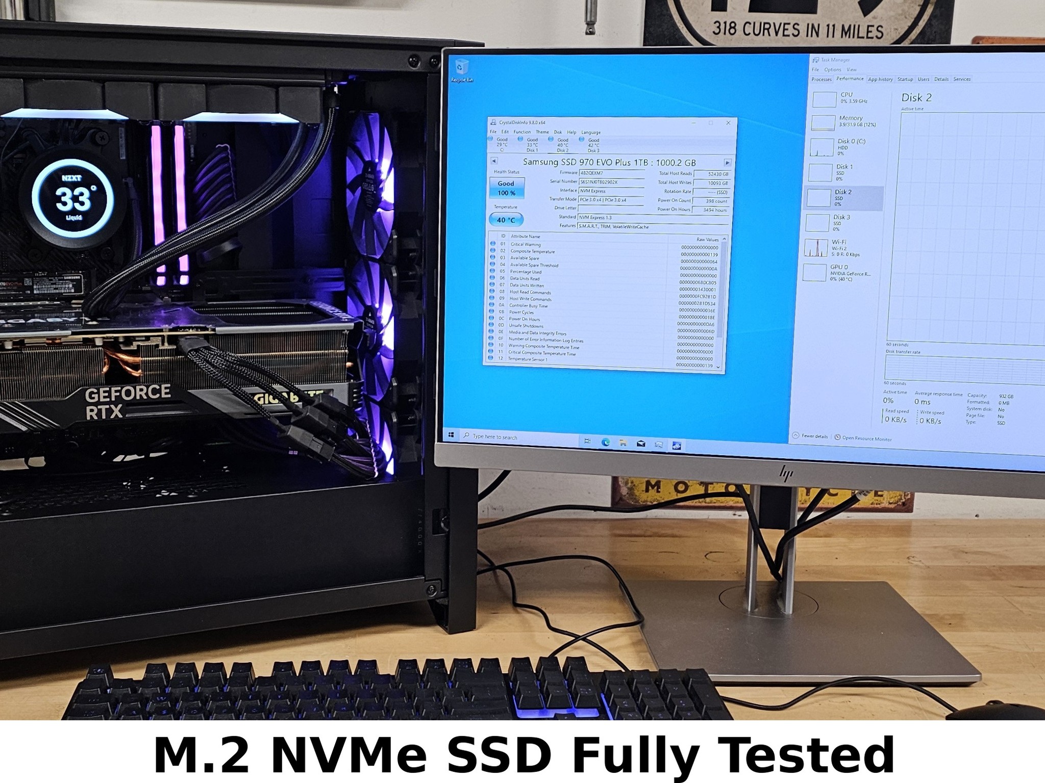 1TB NVMe M.2-370 SSD - Samsung 970 EVO Plus