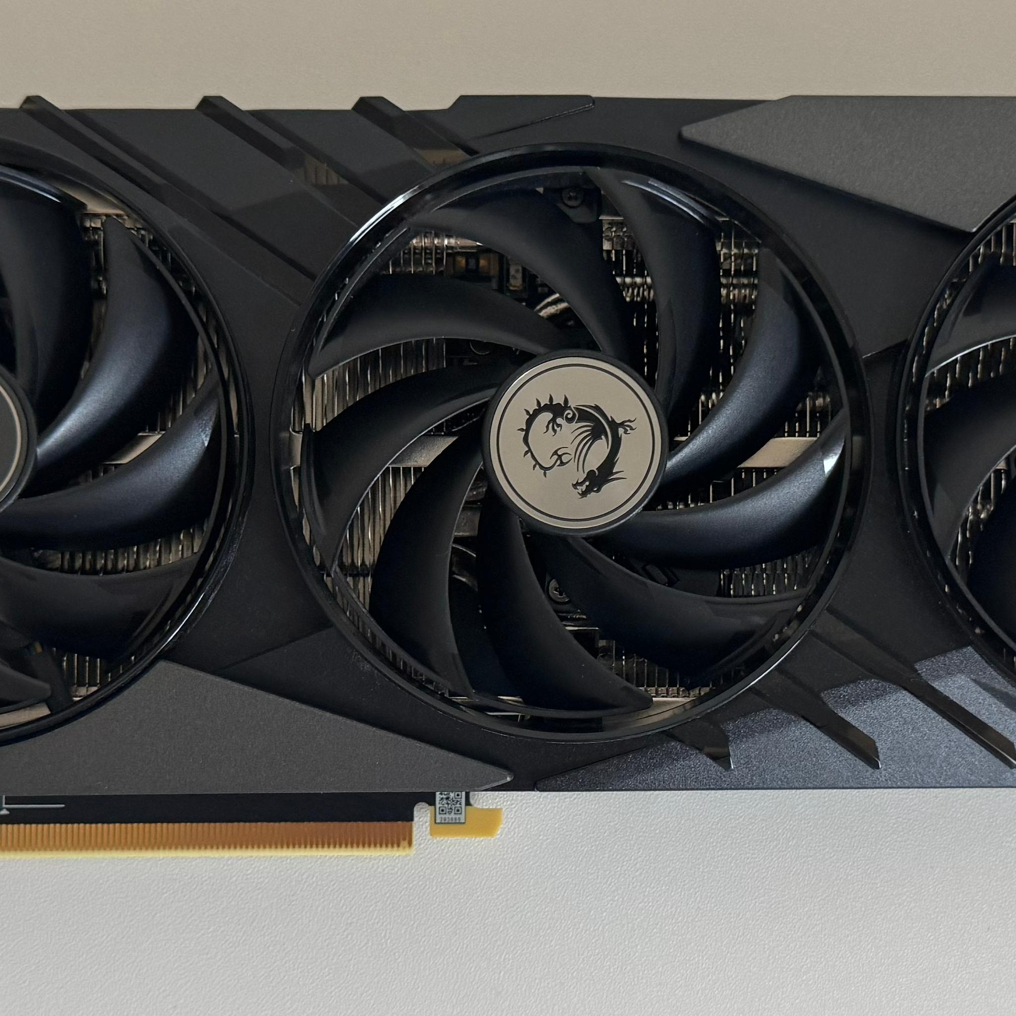 MSI GeForce RTX 4070 SUPER 12GB GAMING X SLIM GDDR6X Graphics Card GPU