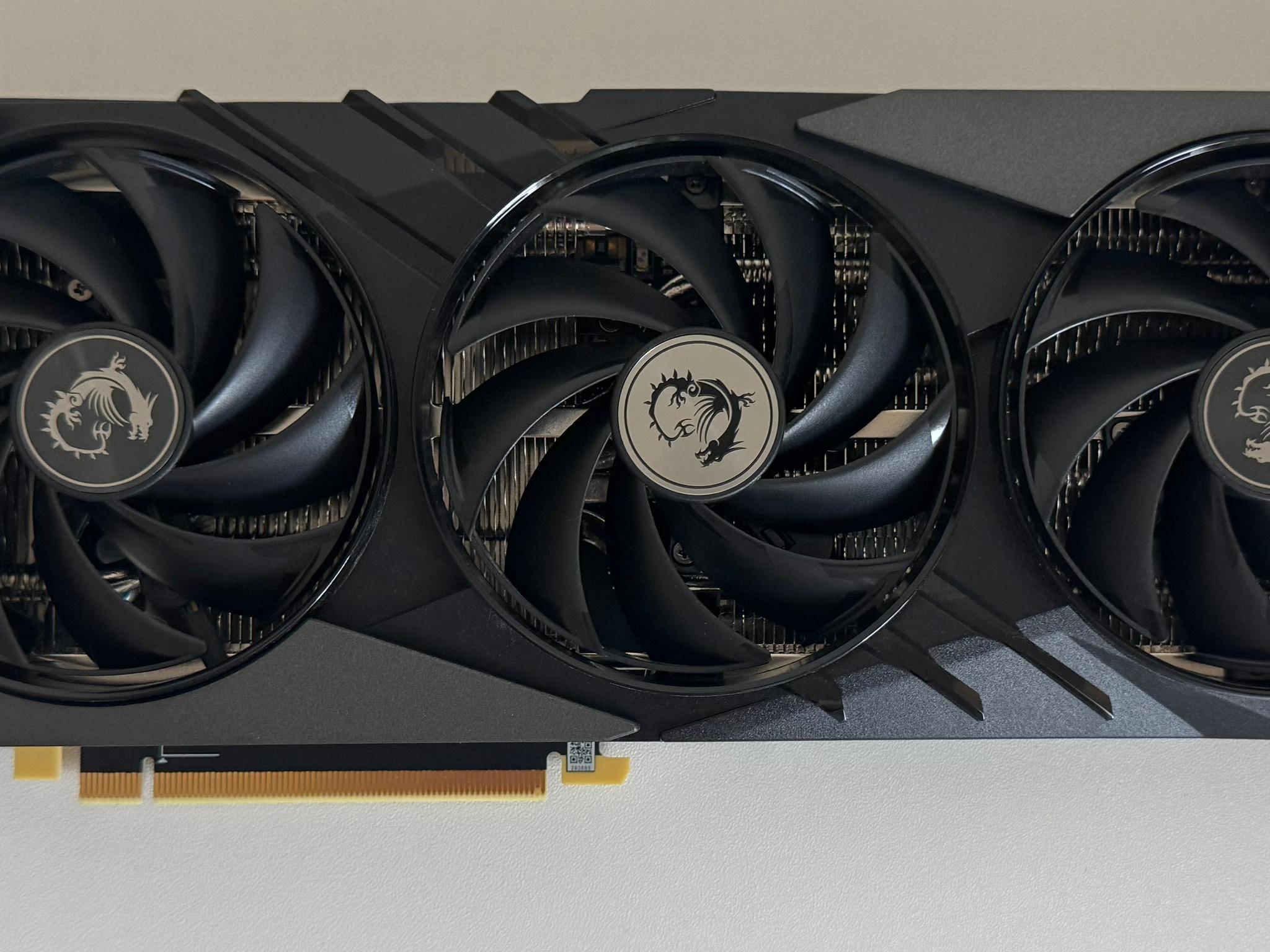 MSI GeForce RTX 4070 SUPER 12GB GAMING X SLIM GDDR6X Graphics Card GPU