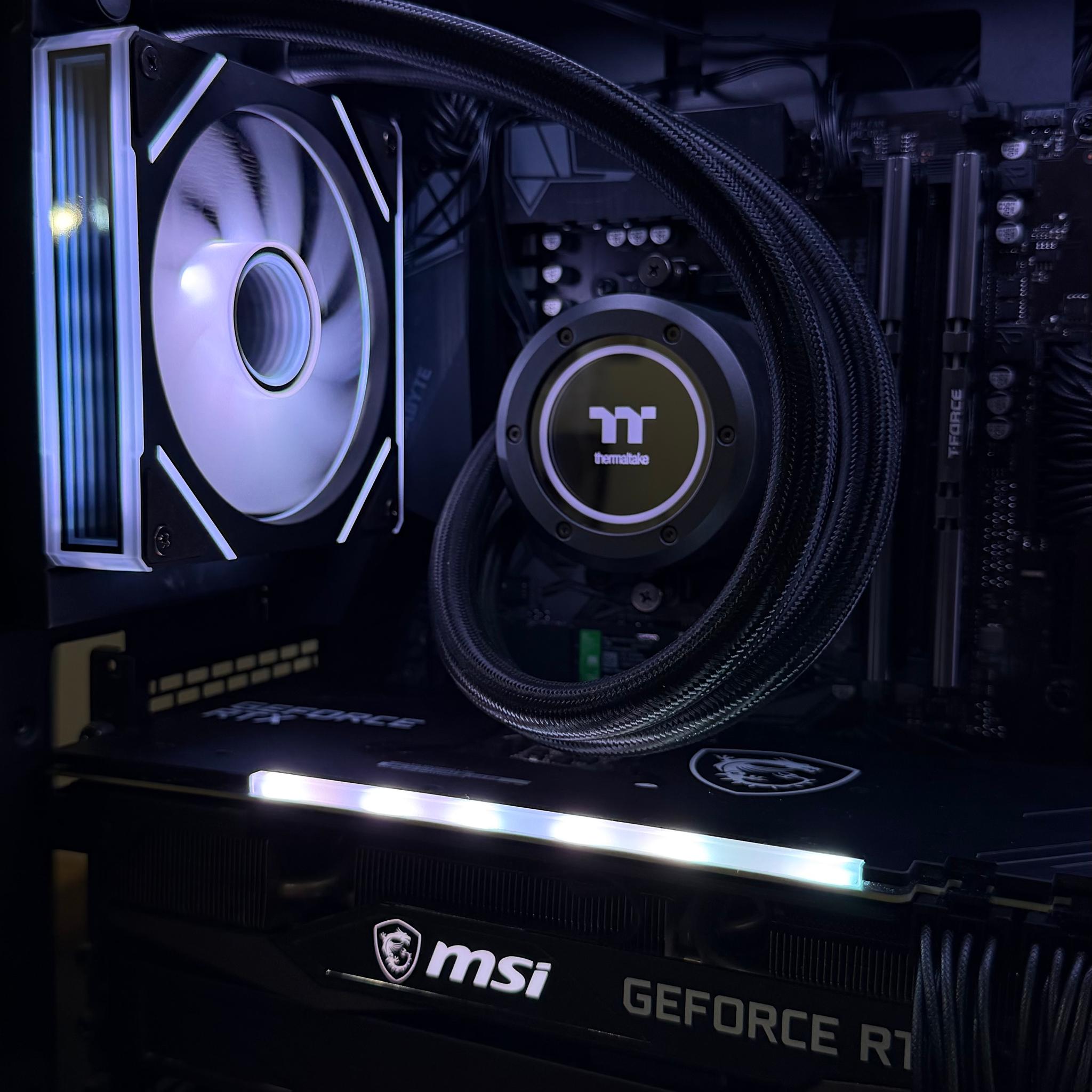 GeForce RTX 3070 Custom Gaming PC - Ryzen 5 5600, 16GB RAM, 1TB NVMe SSD