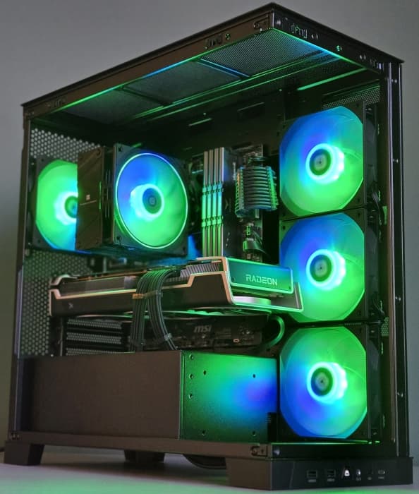 Black Friday! 1080p/1440p modular gaming PC! 5700X | RX 6750XT | 1TB SSD | 32GB DDR4 RAM | Win11 Pro