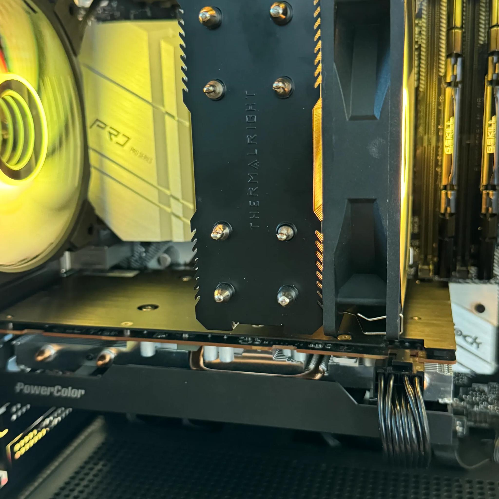 'ALL NEW PARTS' PC with AMD RYZEN 7 5700X & RX 7600