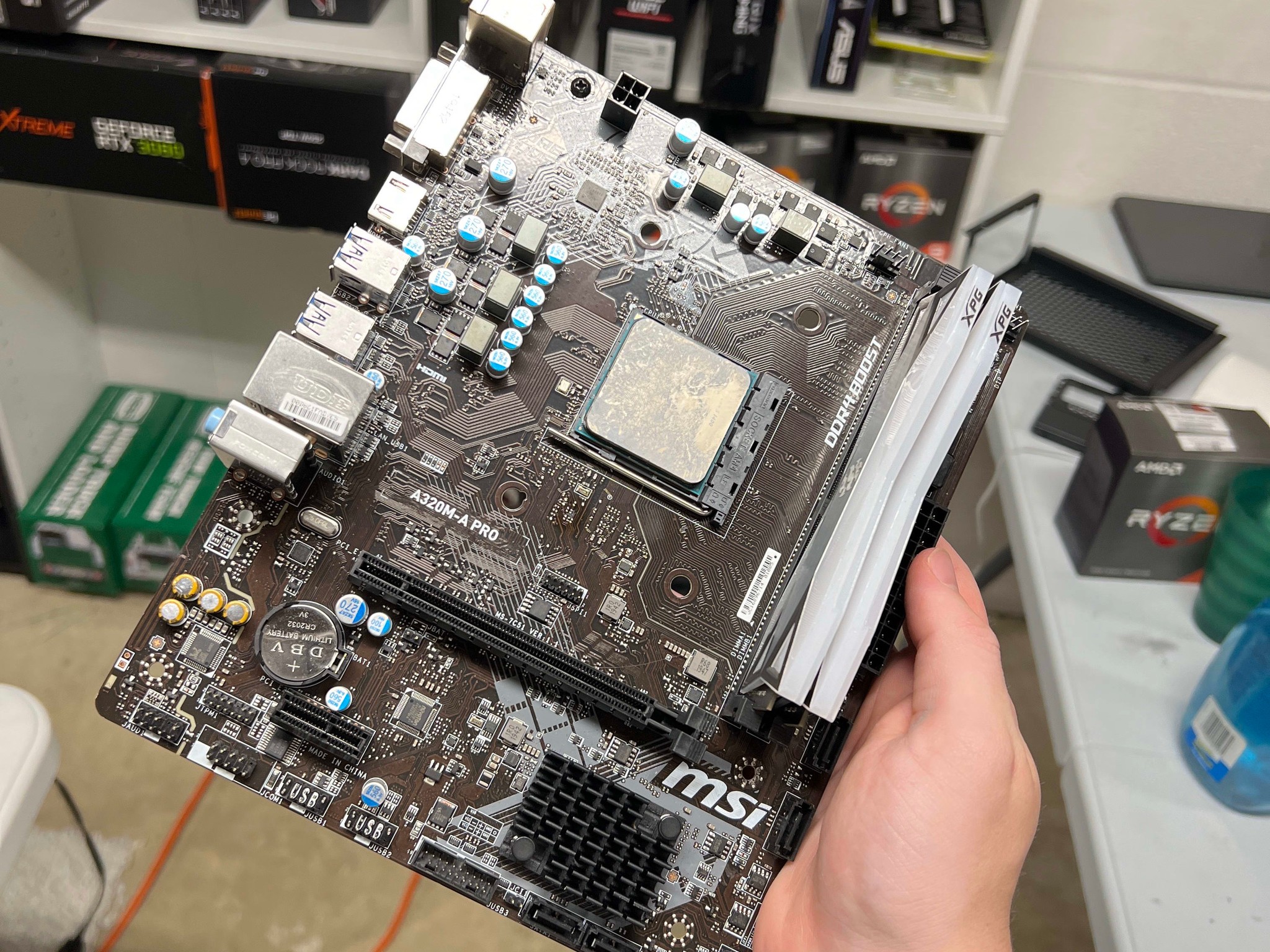 CPU, Mobo, Ram Combo (No idea if it works)