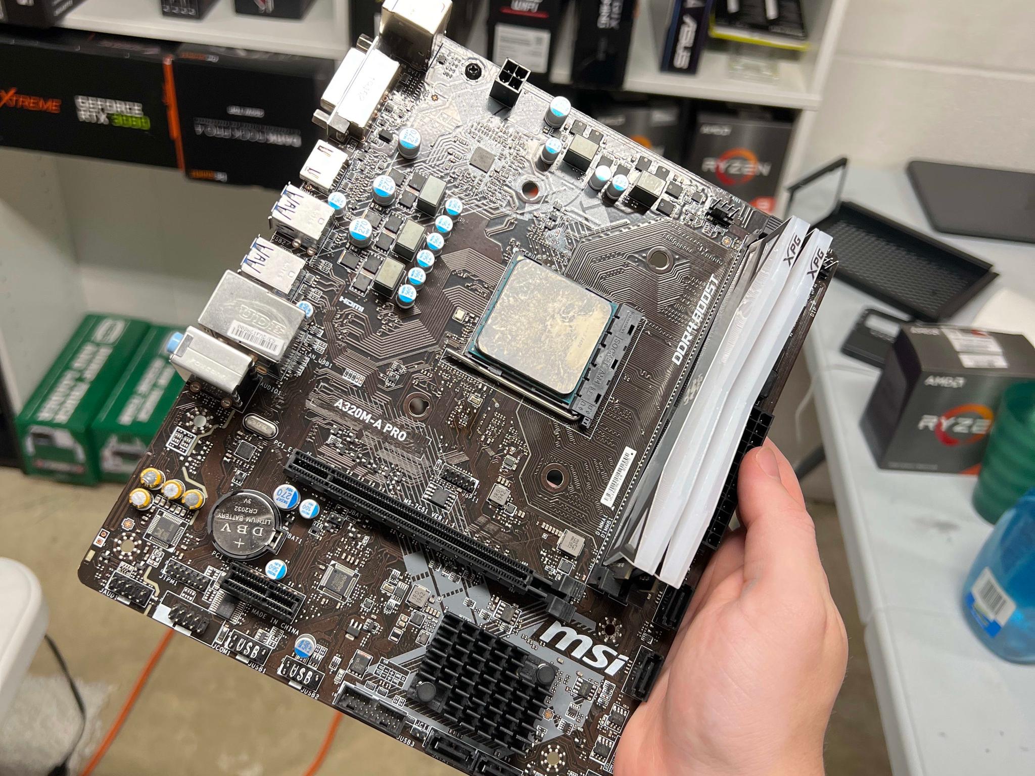 CPU, Mobo, Ram Combo (No idea if it works)