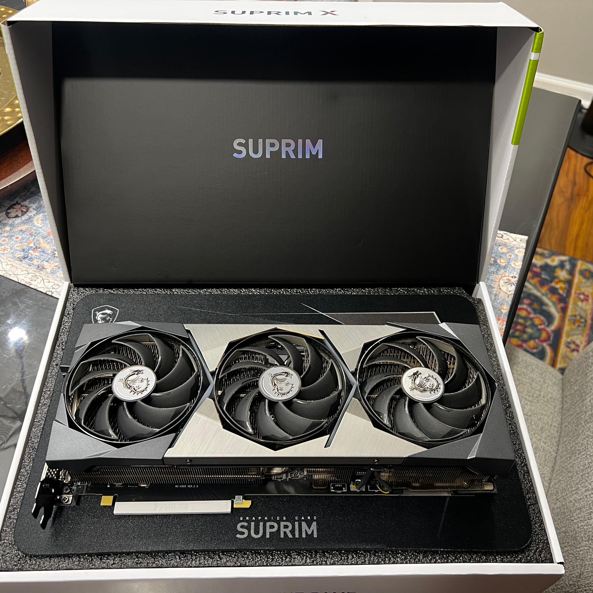 MSI SUPRIM X GeForce RTX 3070 Ti