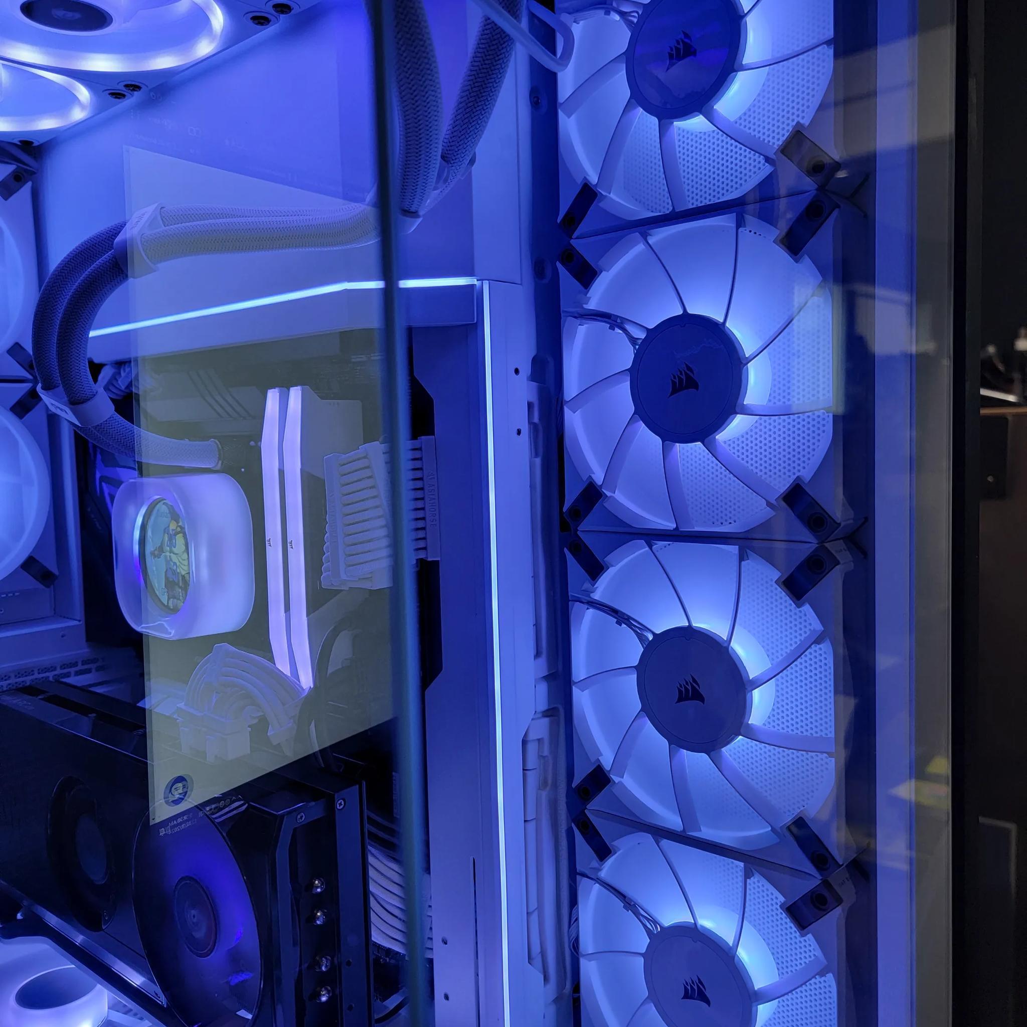 Corsair AF120 RGB Elite fans(3 each)
