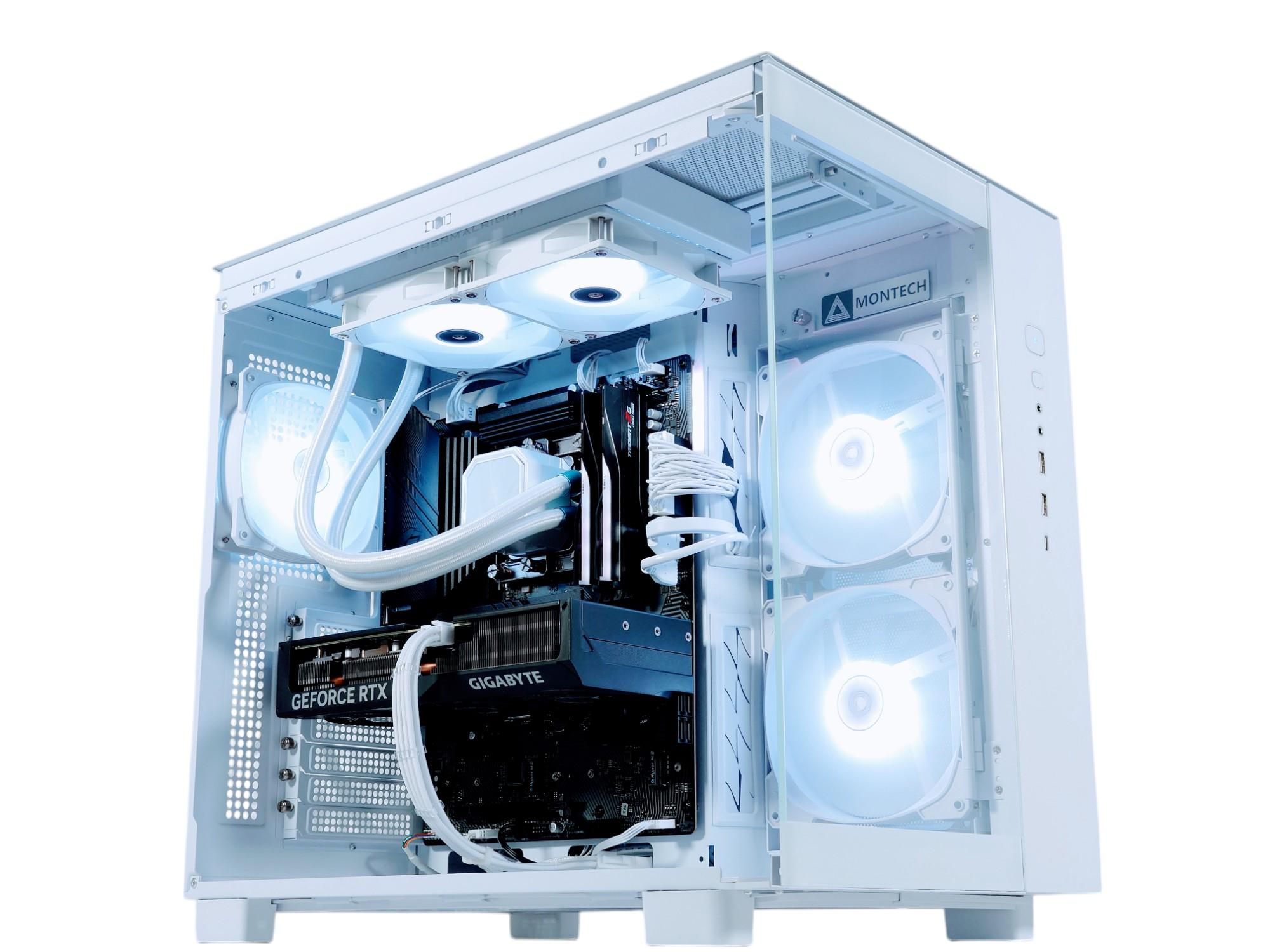 🏆Liquid cooled Gaming PC❇️ Nvidia RTX 4070  12GB❇️ Intel 13600KF 14-Core❇️ 32GB DDR5❇️1TB SSD