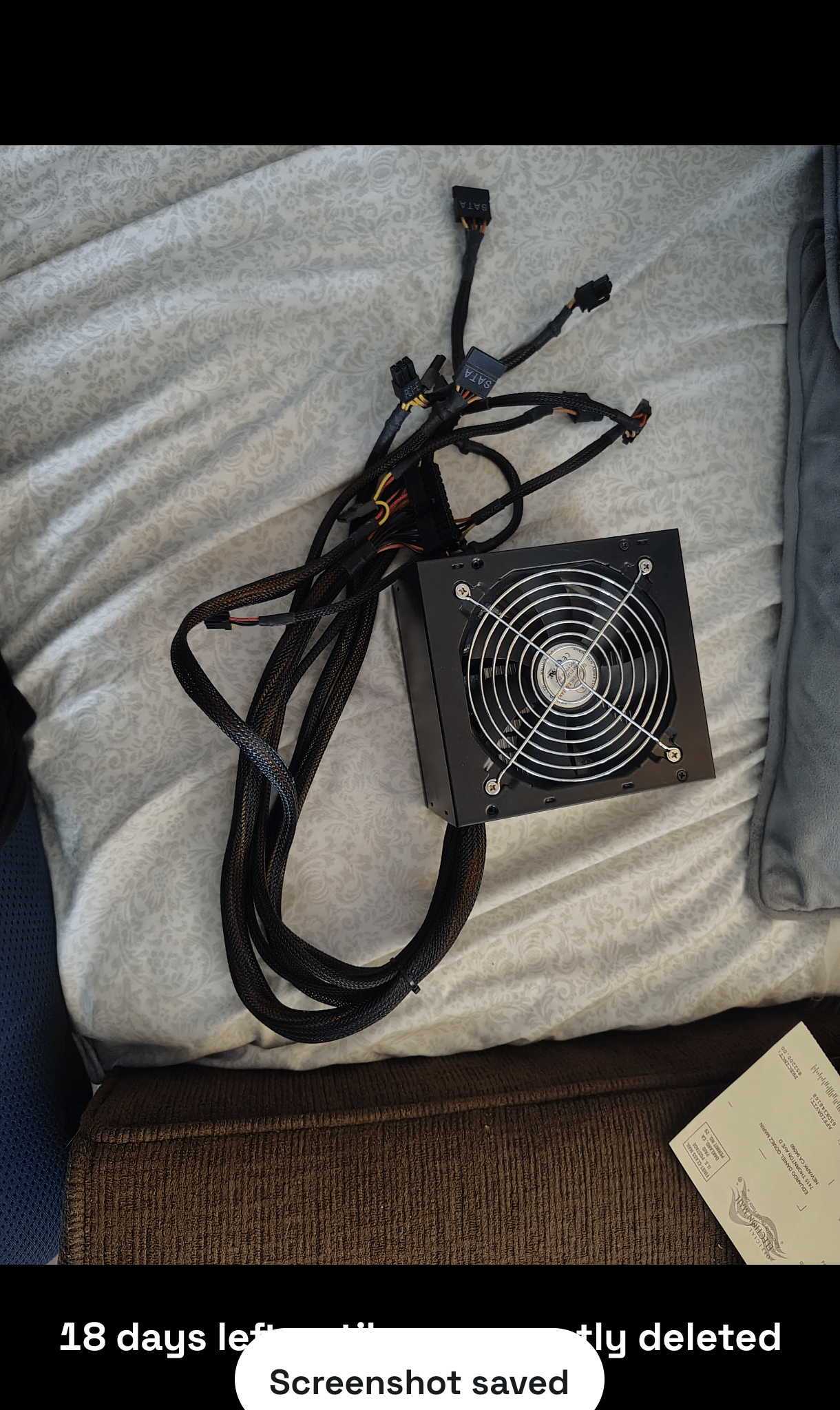 Allied AL-D500EXP MAX 500W ATX Power Supply.