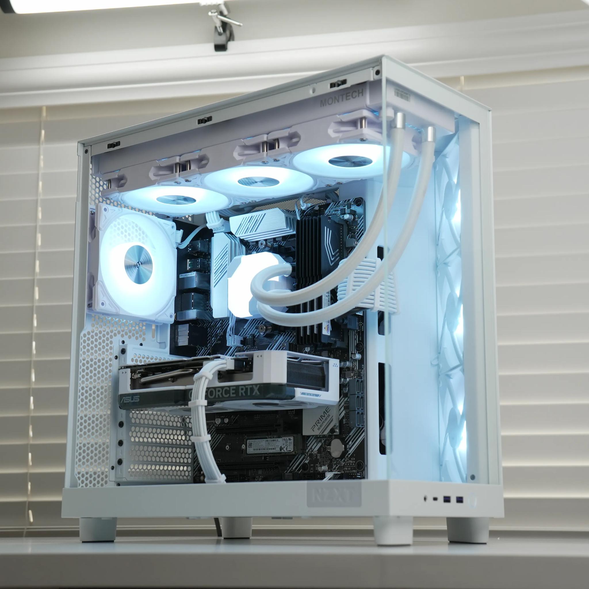 RTX 4060 | RYZEN 7 3700X | 32GB RAM | 1TB SSD | WIFI & BT | Windows 11-Gaming PC