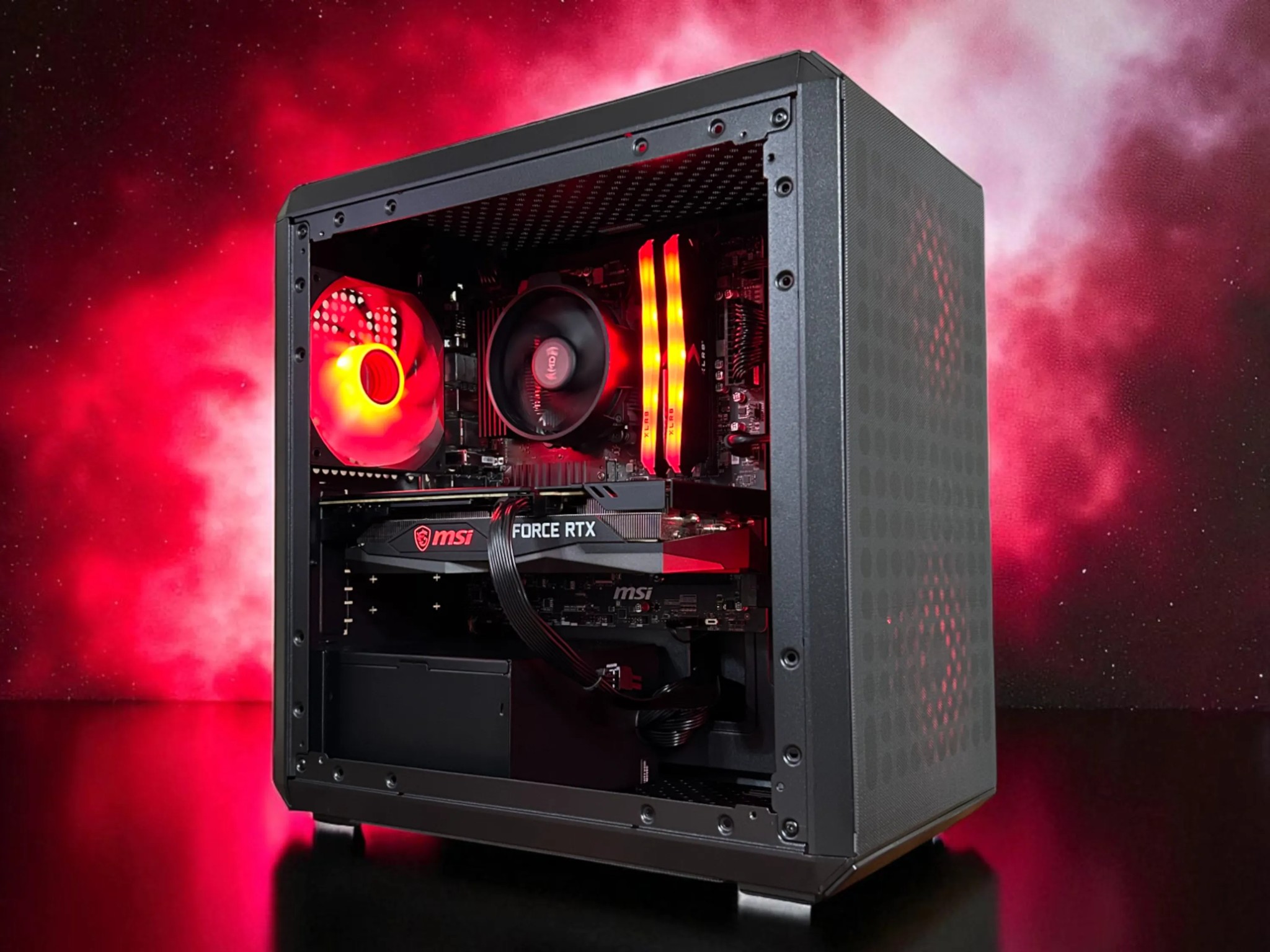 RTX 3050 8GB | Ryzen 5 5500 | 16GB DDR4 | 1TB NVMe | WI-FI | The Dark Trooper RTX
