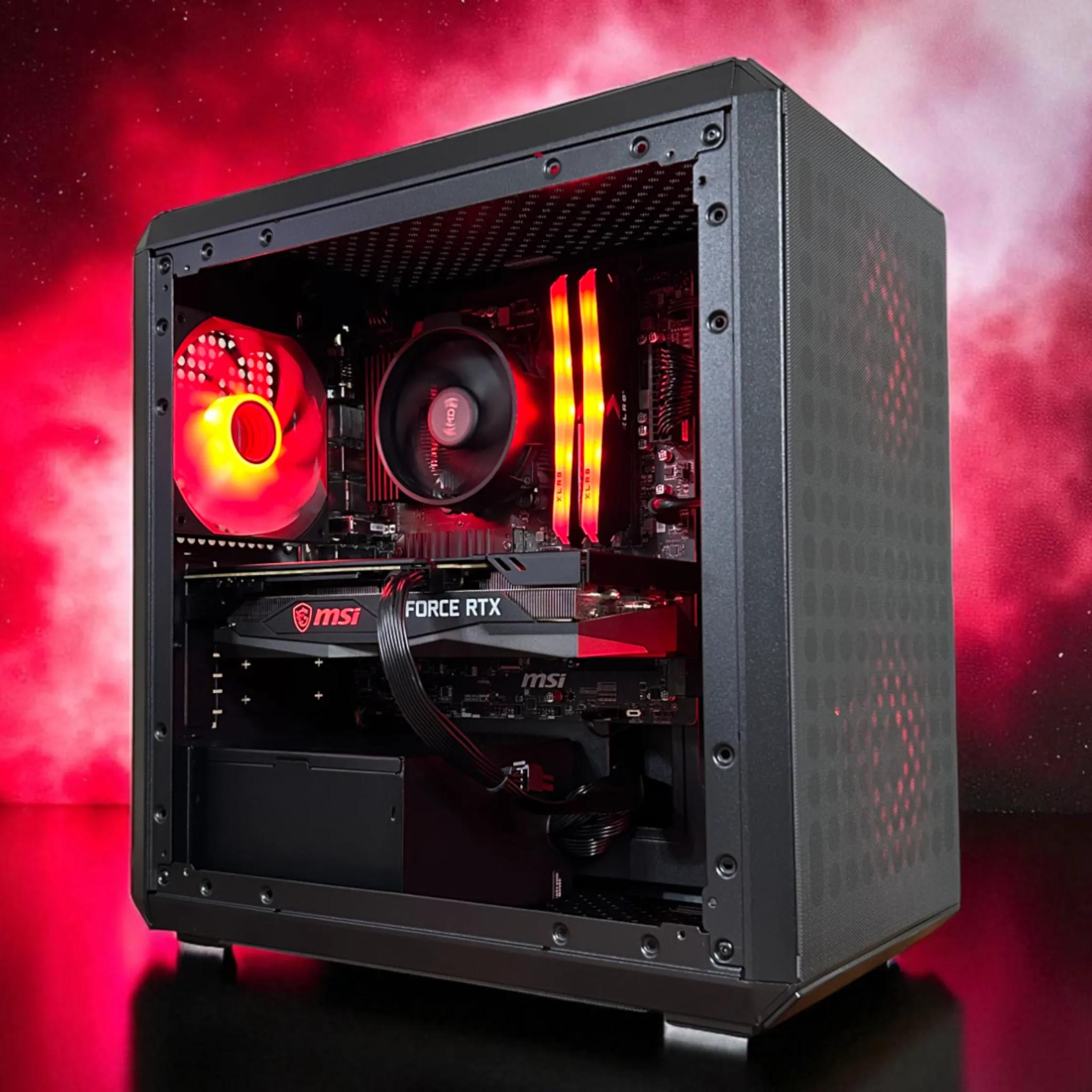 RTX 3050 8GB | Ryzen 5 5500 | 16GB DDR4 | 1TB NVMe | WI-FI | The Dark Trooper RTX
