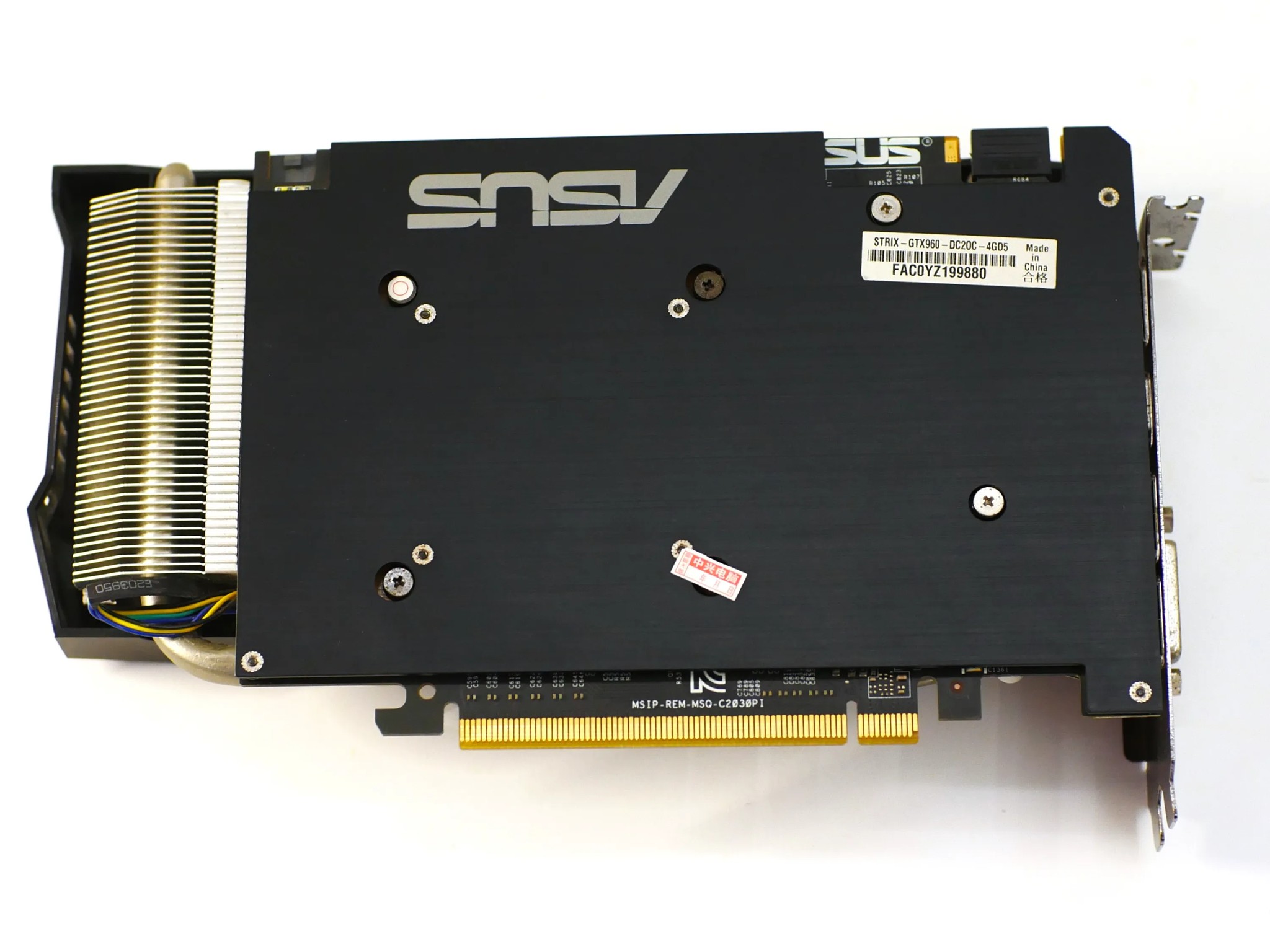 GTX 960 ASUS STRIX NVIDIA GeForce 4GB GDDR5