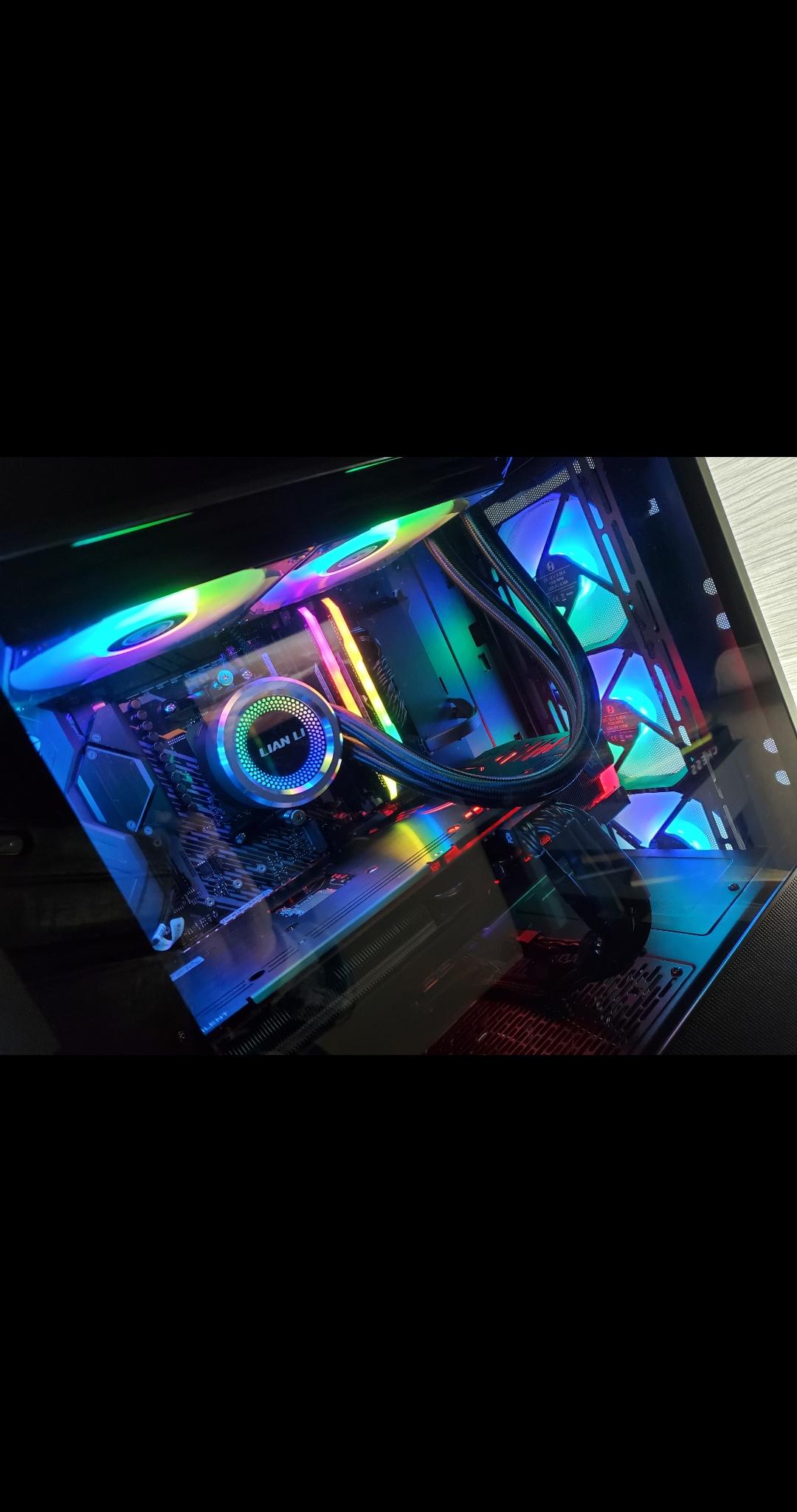AMD 5800X, RED DEVIL RX6750XT 12G, 1TB, 32G CORSAIR VENGEANCE, TUF GAMING X570-PLUS WIFI, LIAN LI