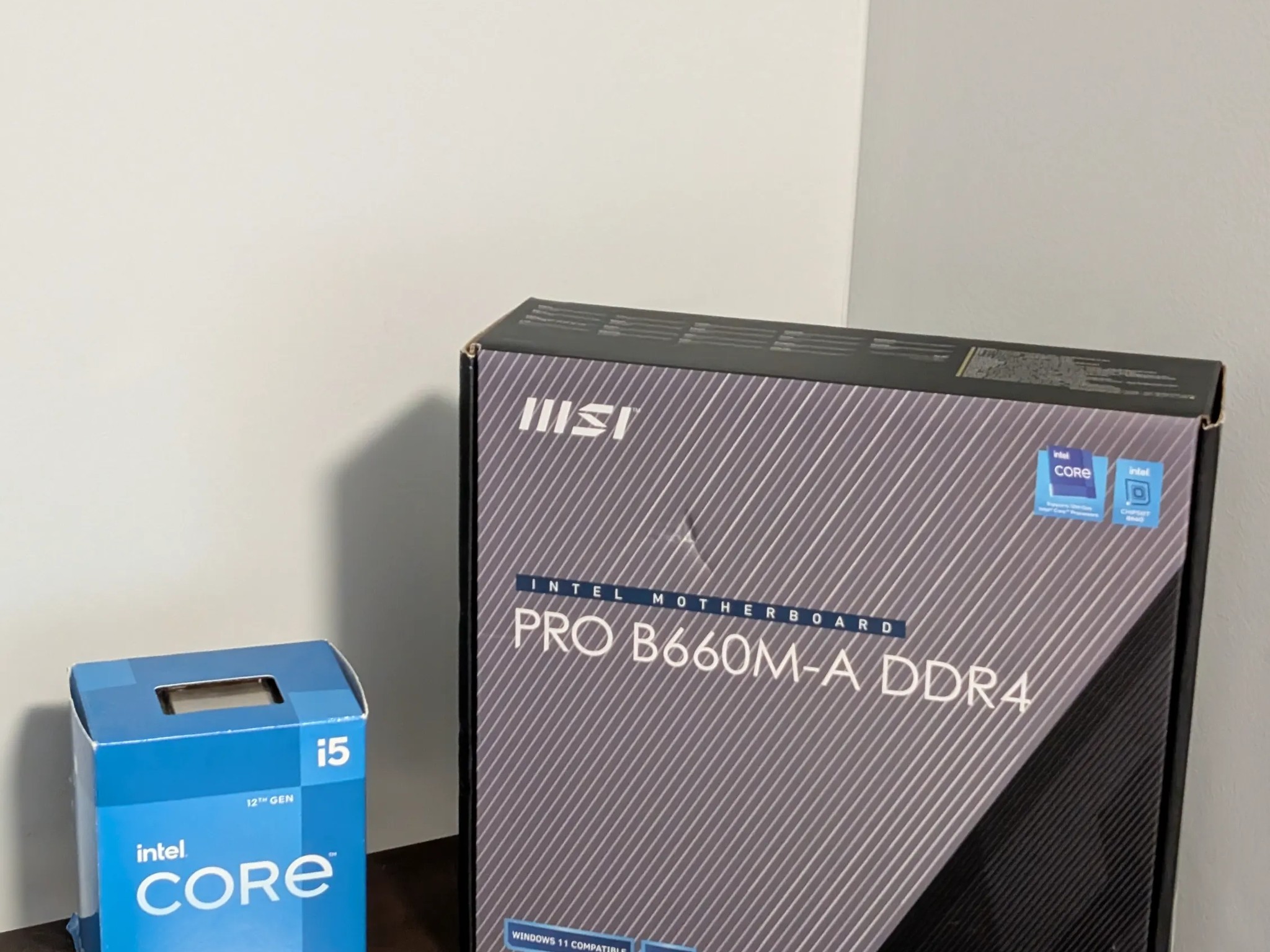 🖥️ Intel i5-12400F + MSI PRO B660M-A DDR4 Combo