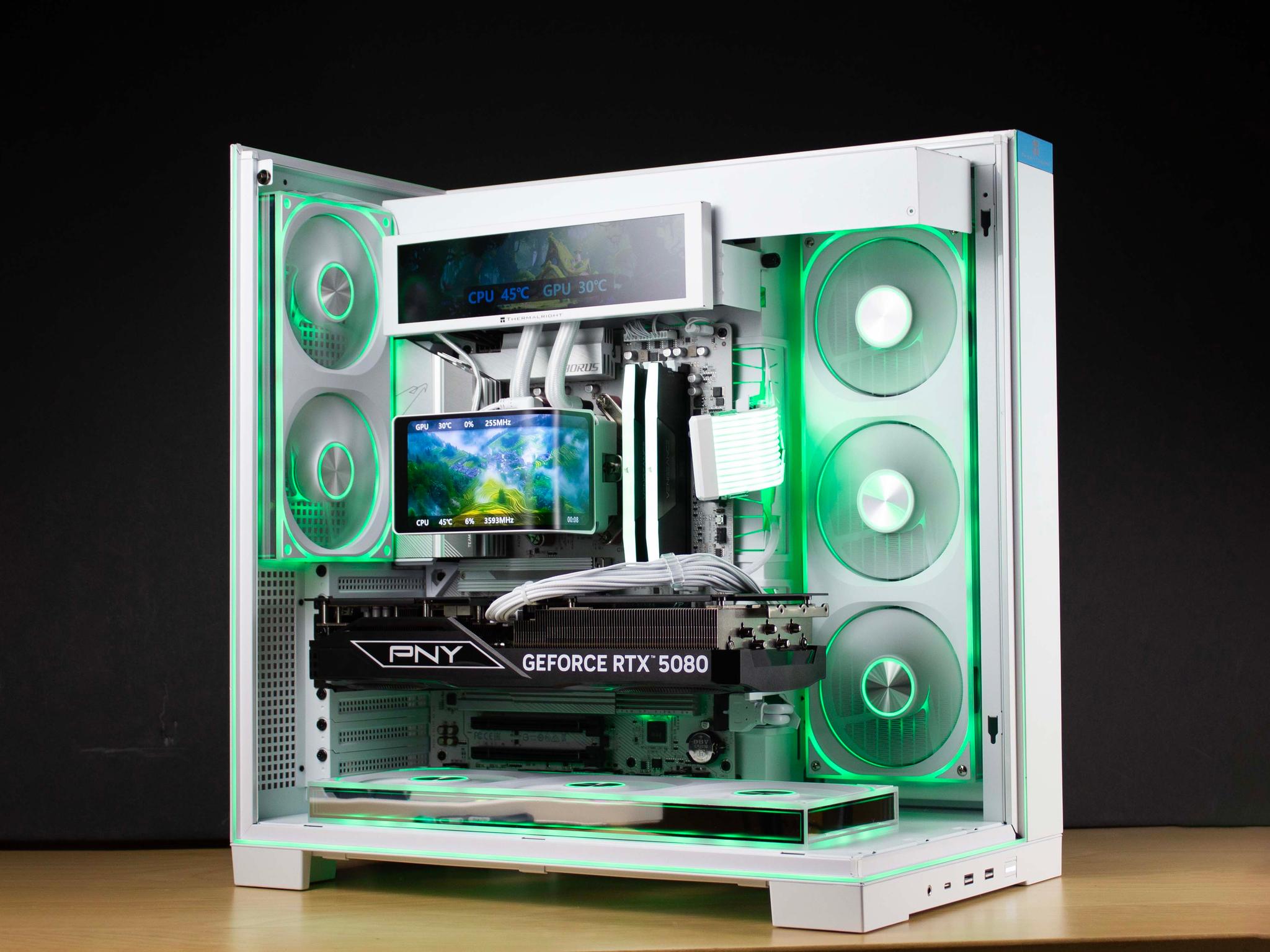 🧊⚡🗡️Polaris V2 - 4K ULTRA PC | RTX 5080 16GB, Ryzen 7 9850X3D, 64GB RAM, 4TB SSD | LCD Display🧊⚡