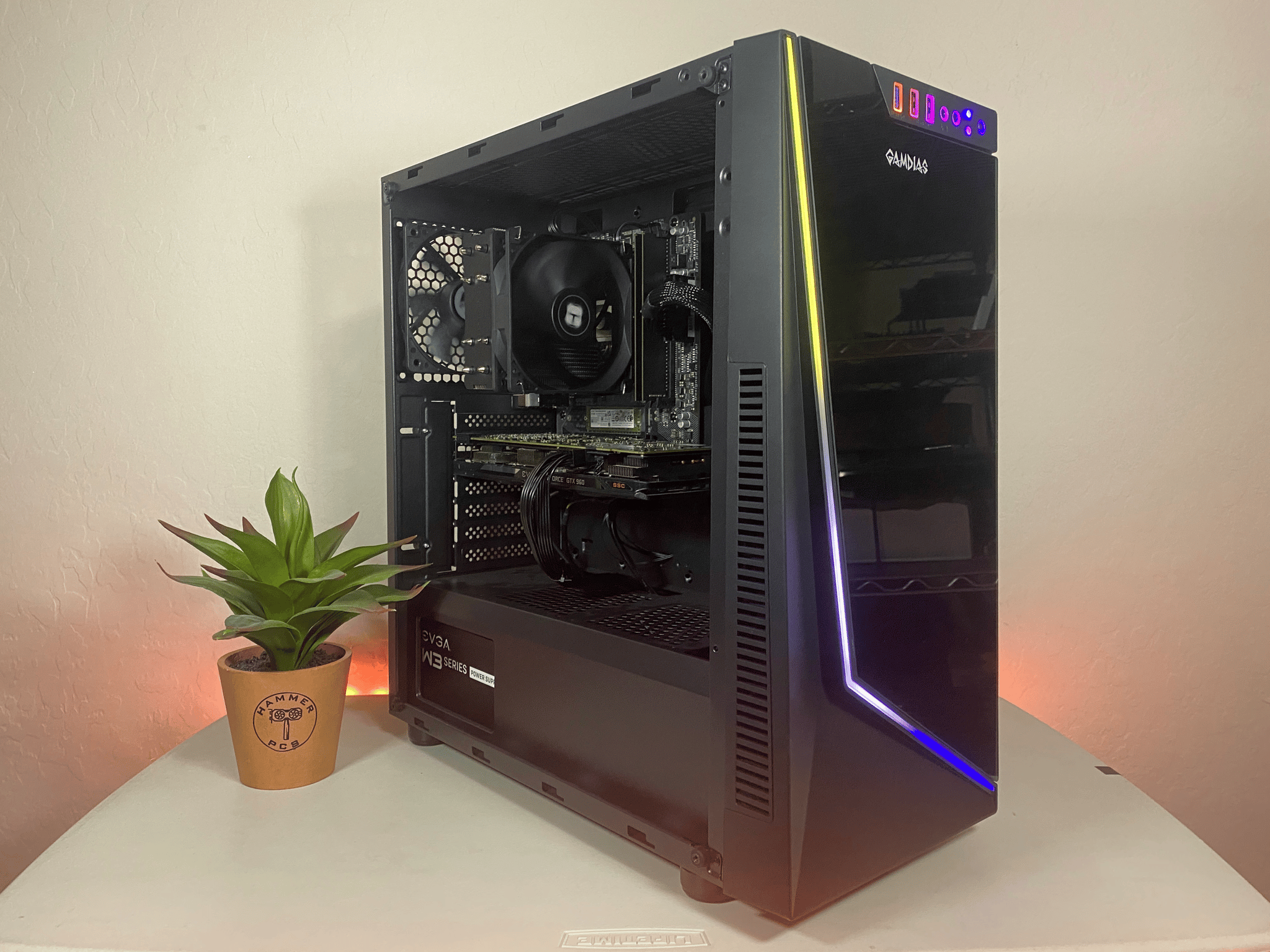 Custom Built Upgradable Starter RGB Ryzen + Nvidia Gaming PC Computer