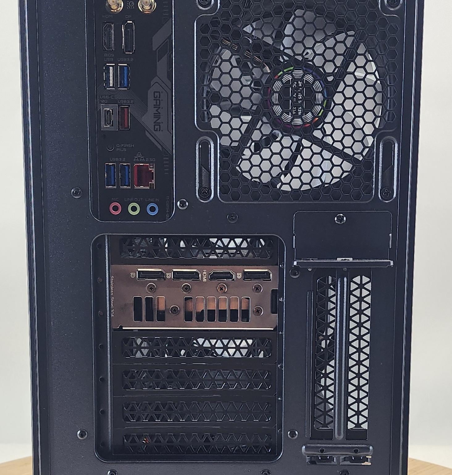 Gaming PC Ryzen 5 9600X 32GB RAM 1TB SSD RTX 4070 12GB Windows 11 Computer