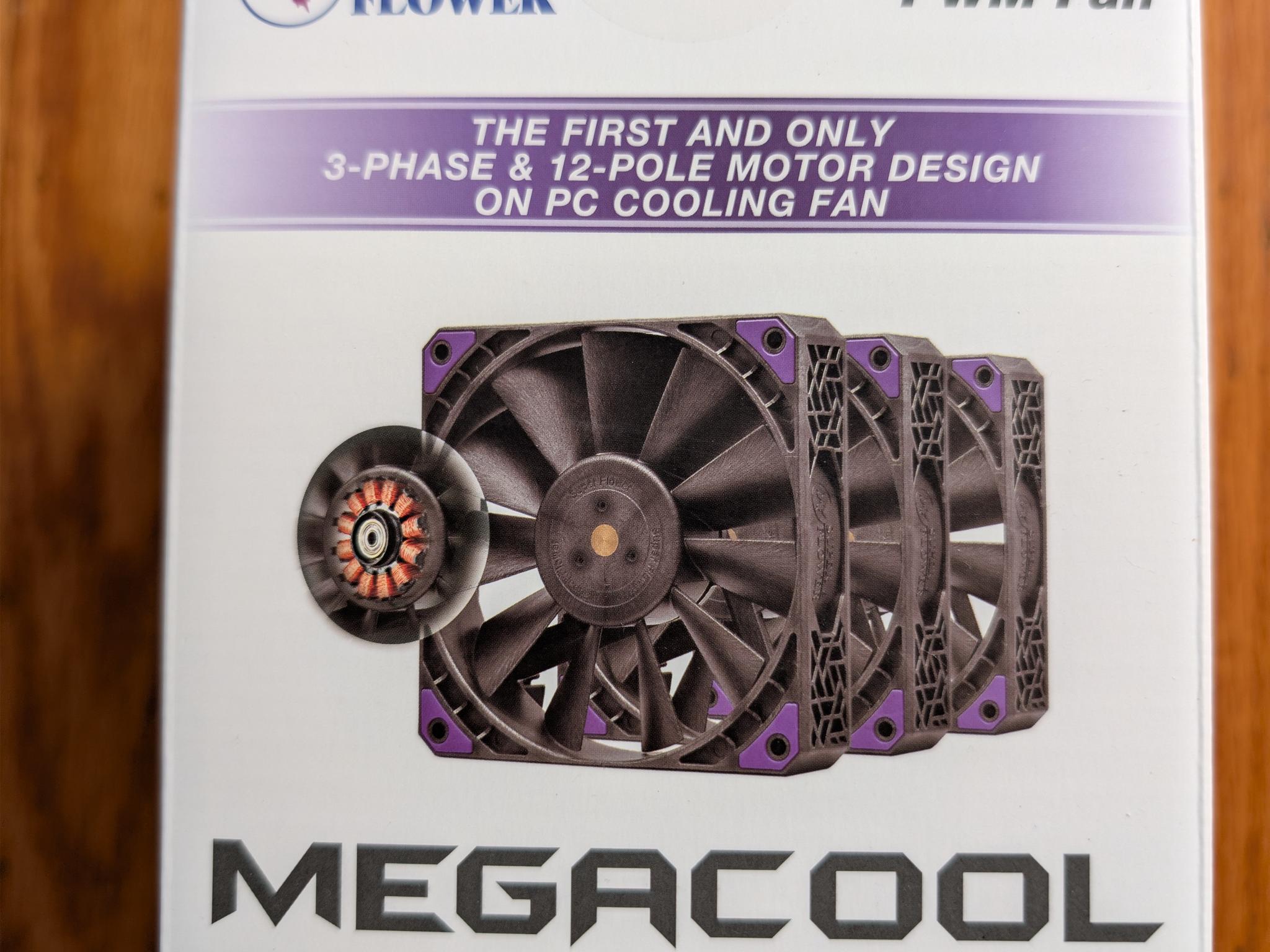 [BNIB] Super Flower MEGACOOL 3-Pack: 120mm, 30mm Thick, LCP(Noctua-Grade), Forward/Reverse