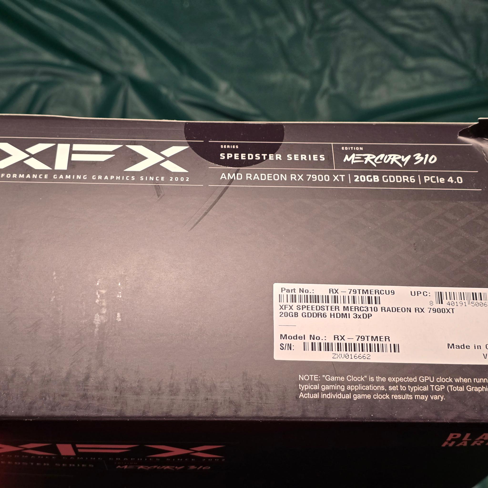 XFX Speedster MERC 310 Radeon RX 7900 XT 7900xt