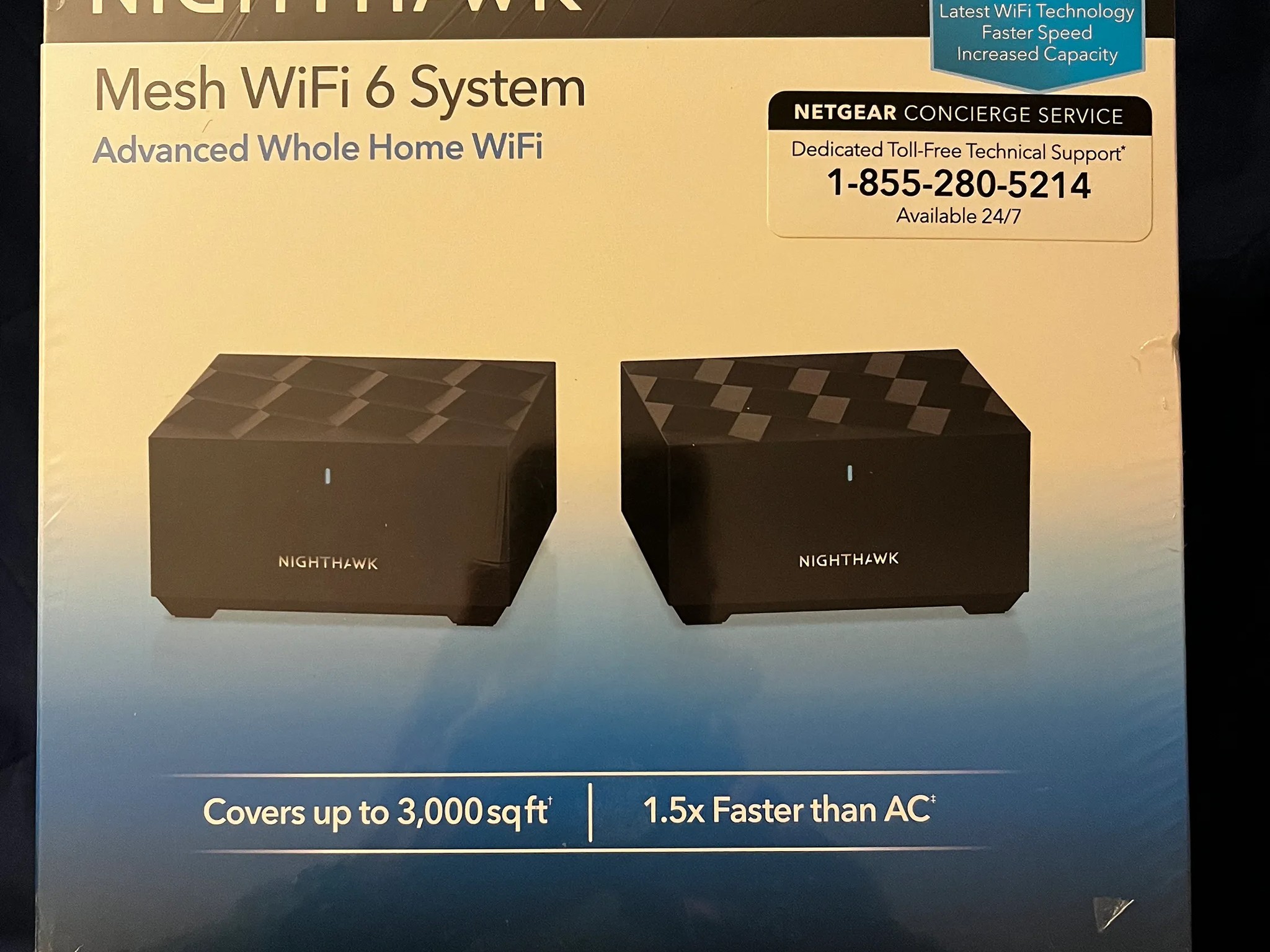 Netgear Nighthawk Mesh WiFi 6 System AX1800