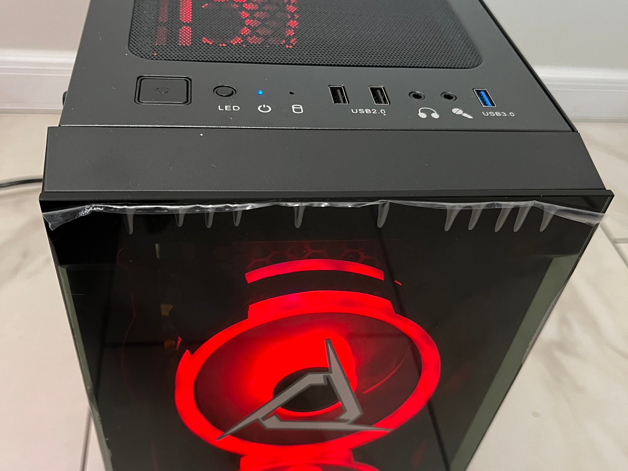 NVIDIA RTX 2070, Intel Core i5-9400, 16GB RAM, 1.2TB Storage, Gaming PC w/ Wi-Fi, BT & RGB Remote