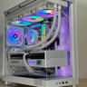 RTX 5090 Ryzen 7 9800x3d Whiteout Gaming PC