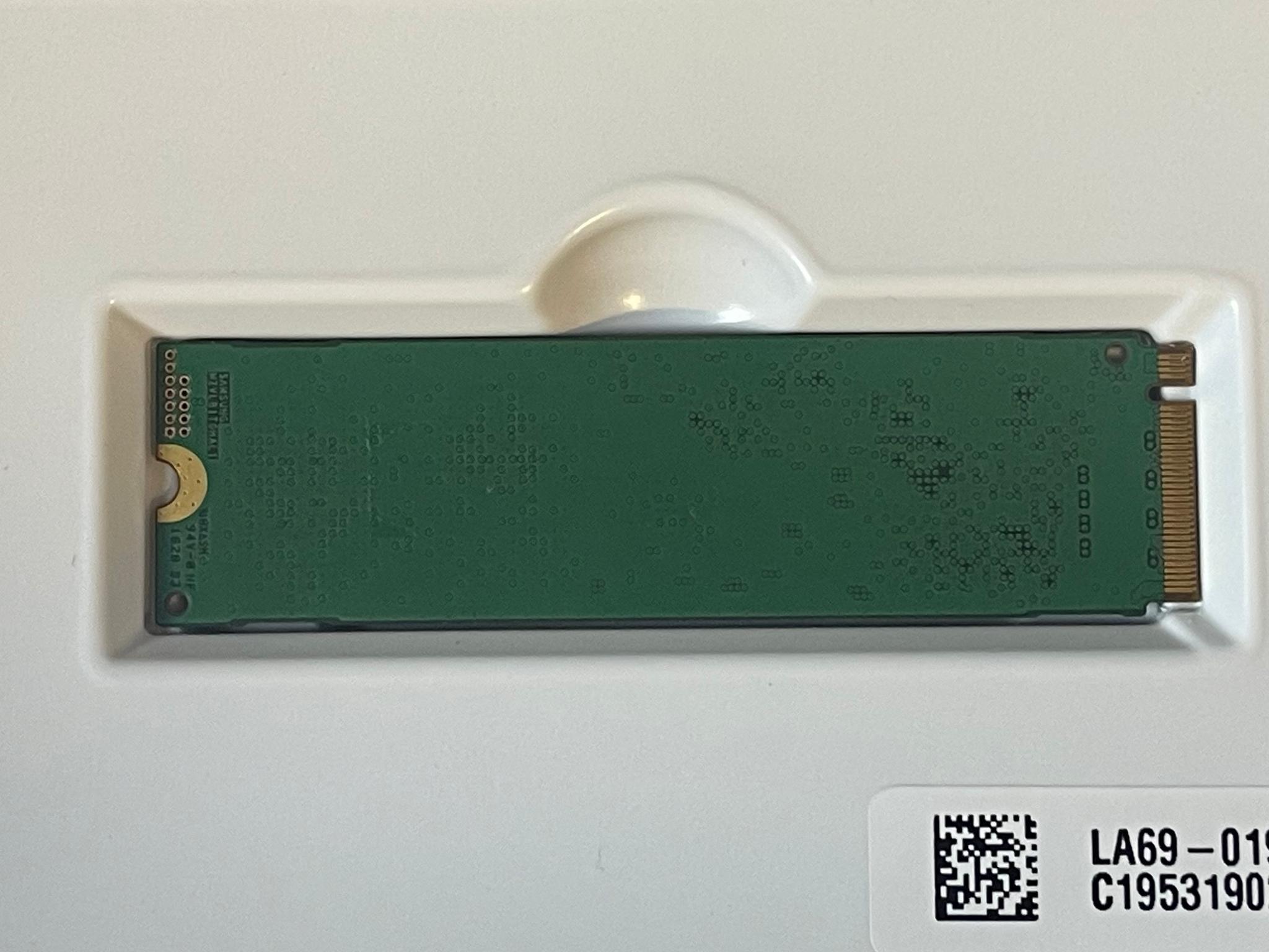 Used, Samsung PM981 256GB NVMe M.2 SSD