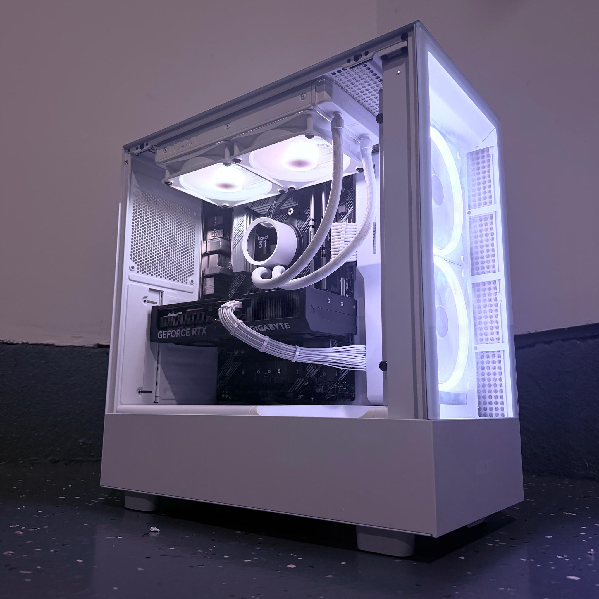 ⚪️"Celestial Frost"❄️| 4K Gaming | RTX 4070 Ti | Ryzen 9 5950X | 32 Ram | 1TB NVMe SSD