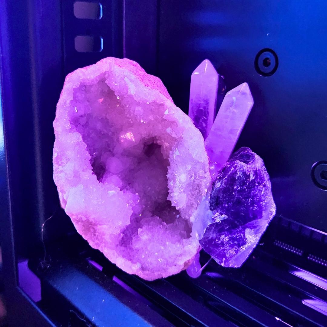 💎 Geode 🔮: RX 7900 XTX | Ryzen 9 7900X | 64GB DDR5 RAM | 2TB SSD | 8 RGB Fans | Black Gaming PC