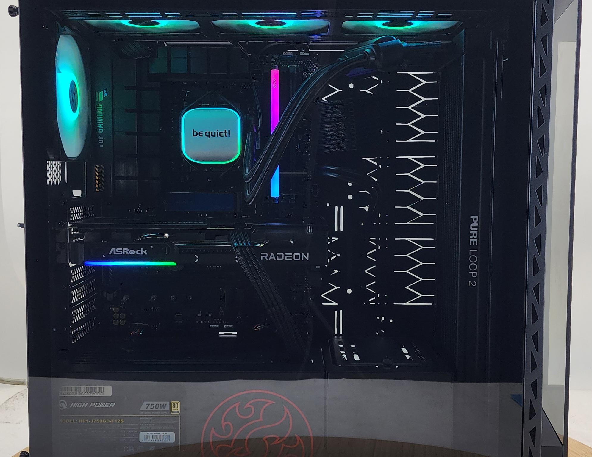Gaming PC Ryzen 7 7800X3D 16GB RAM 1TB SSD RX 9060 XT 16GB Windows 11 Computer