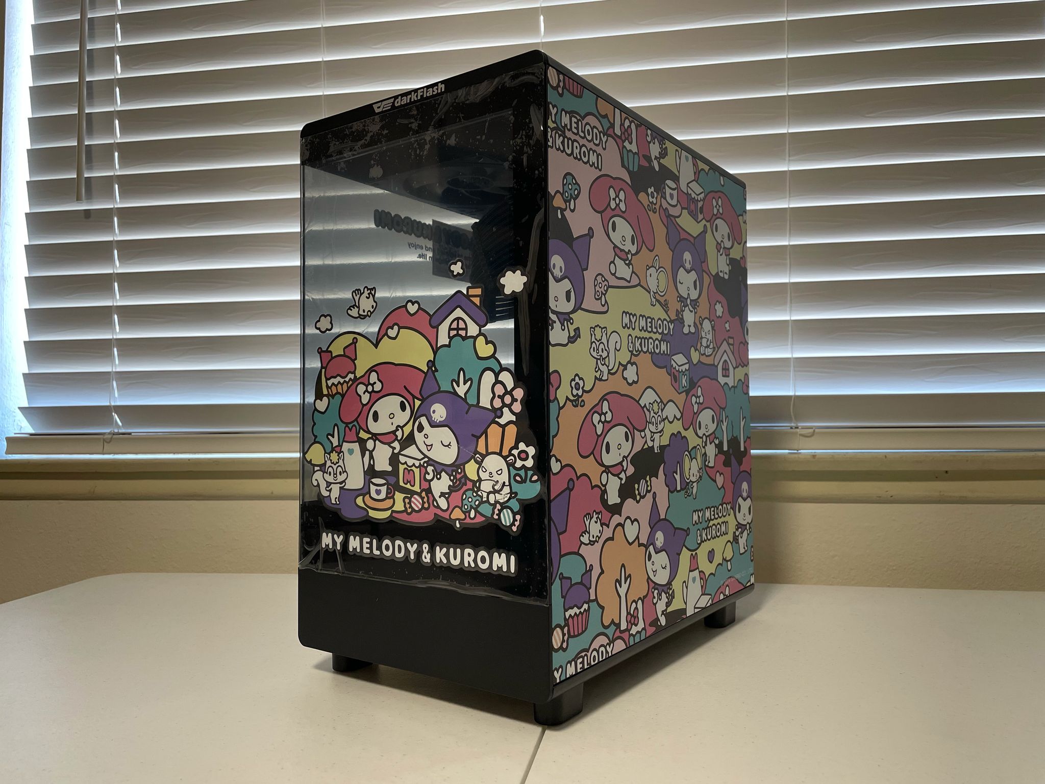 My Melody & Kuromi Inspired Gaming PC (RTX 3060 Ti | Ryzen 5 3600 | 32GB RAM | 500GB SSD | WiFi)