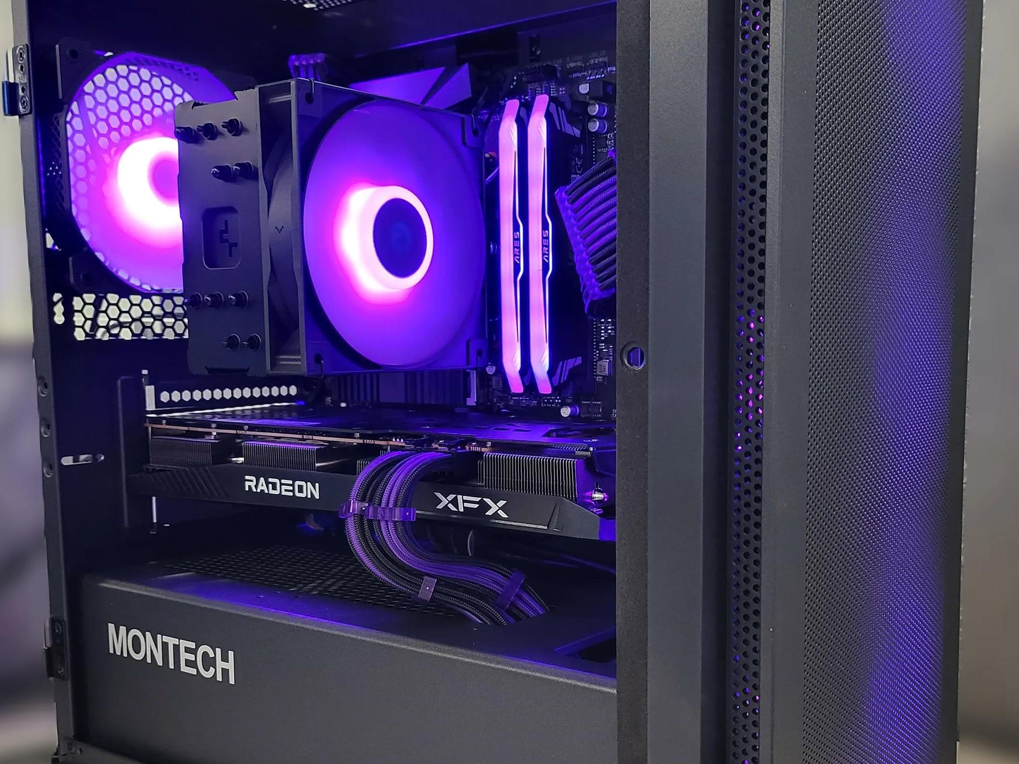 Price Drop! Great 1440P gaming PC. 5600X3D/ 6700XT 12GB/ 1TB SSD/ 32GB RAM / Wifi+BT/ WIN10 Pro