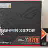 ASUS ROG CROSSHAIR X870E APEX AMD AM5 ATX motherboard + AMD Ryzen 7 9800X3D CPU Combo