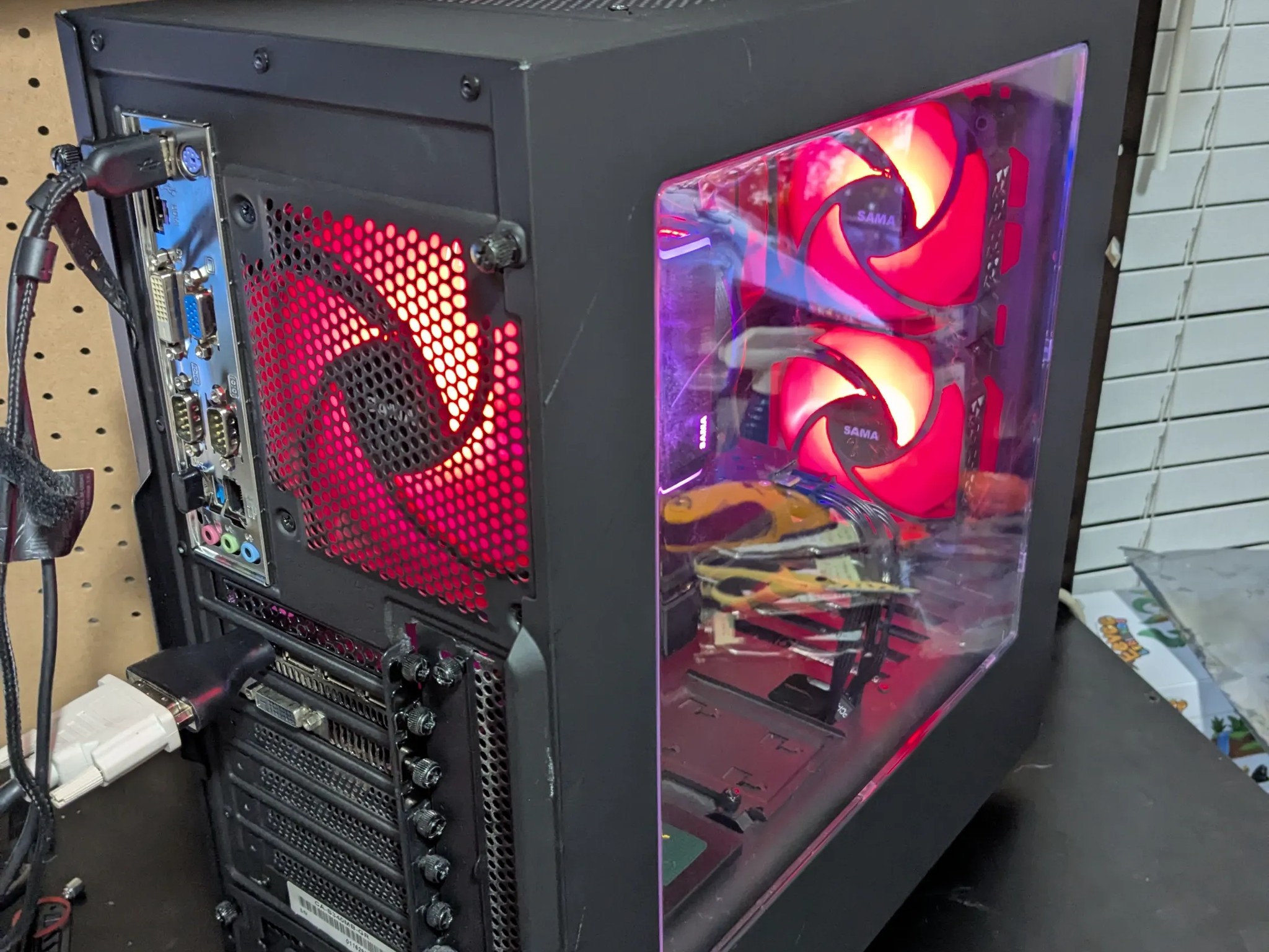 120 FPS Fortnite | 180 Day Warranty | i5 4590, 16GB RAM, 512GB SSD, RX 570 8GB, RGB, Win10, Wifi