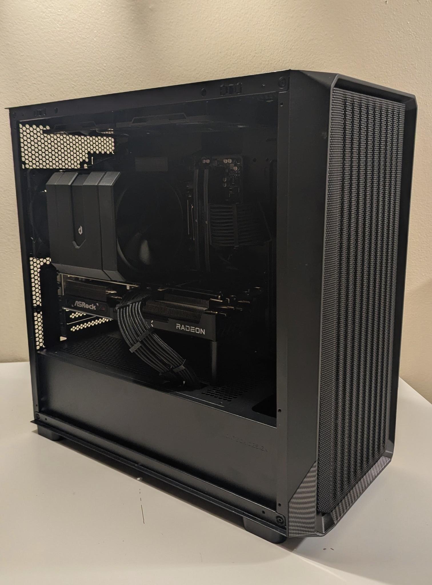 Blackout Gaming PC - Ryzen 9600X | RX 9070 XT 16GB | 1TB SSD| 16GB DDR5 6000 CL 30| WIFI+BT|