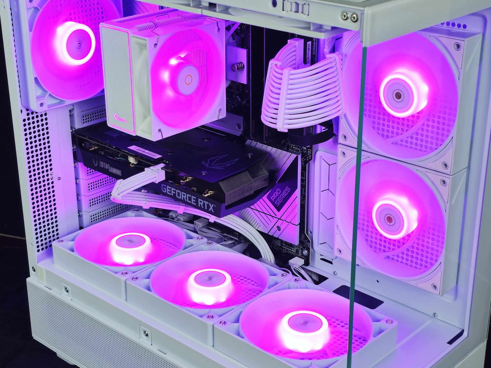 🎄Nvidia 3060 12GB • i5 14400F • 16GB DDR5 • 1TB SSD • WiFi + BT • Plug n' Play White Gaming PC