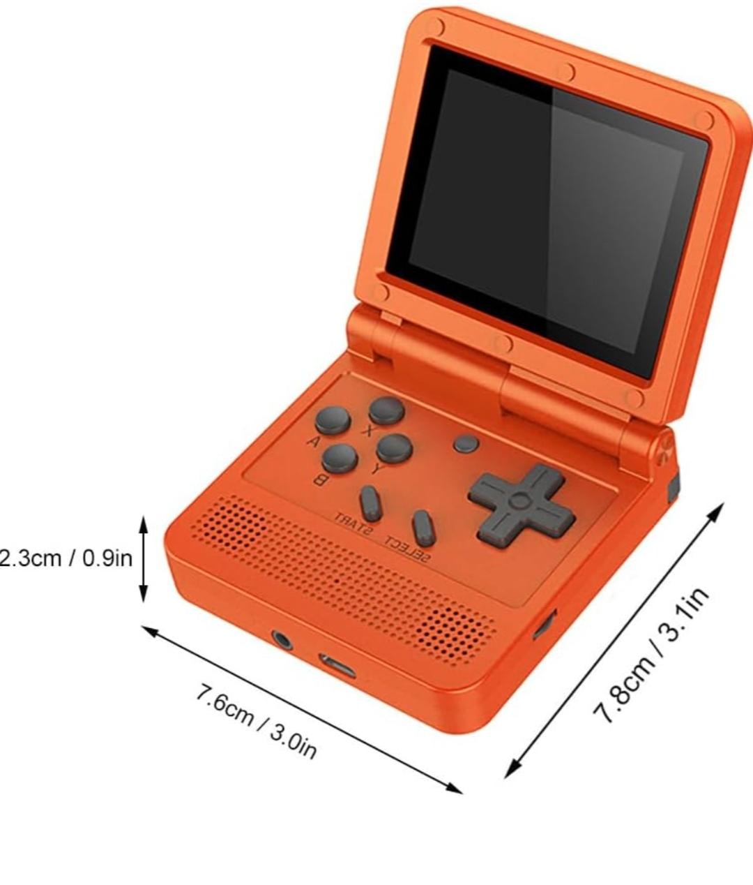 Powkiddy v90 portable gaming handheld clamshell