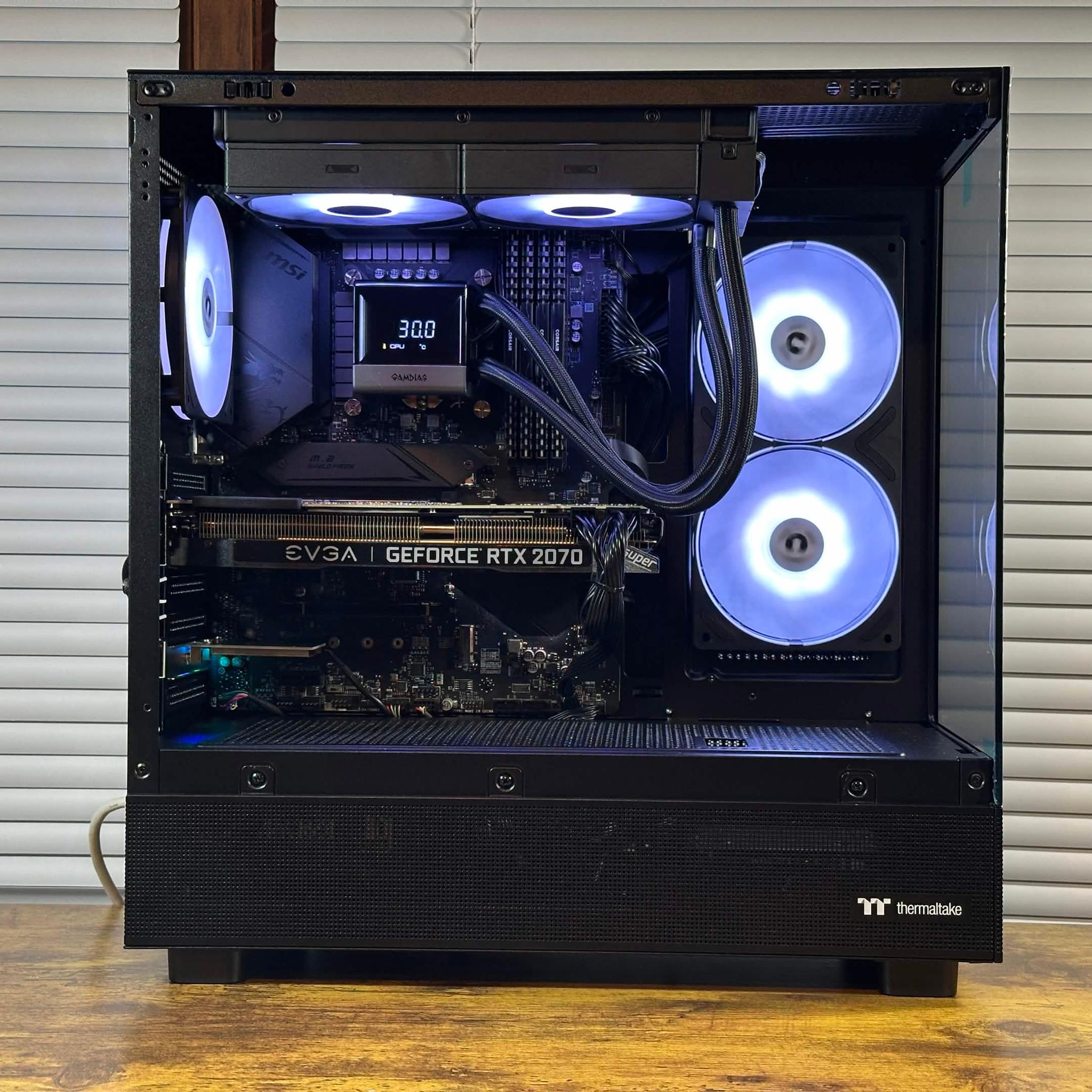 RTX 2070S 8GB | Intel i5-11400 | 16GB DDR4 | 1.5TB Storage | Win11 | WIFI | 1080P/1440P Gaming PC