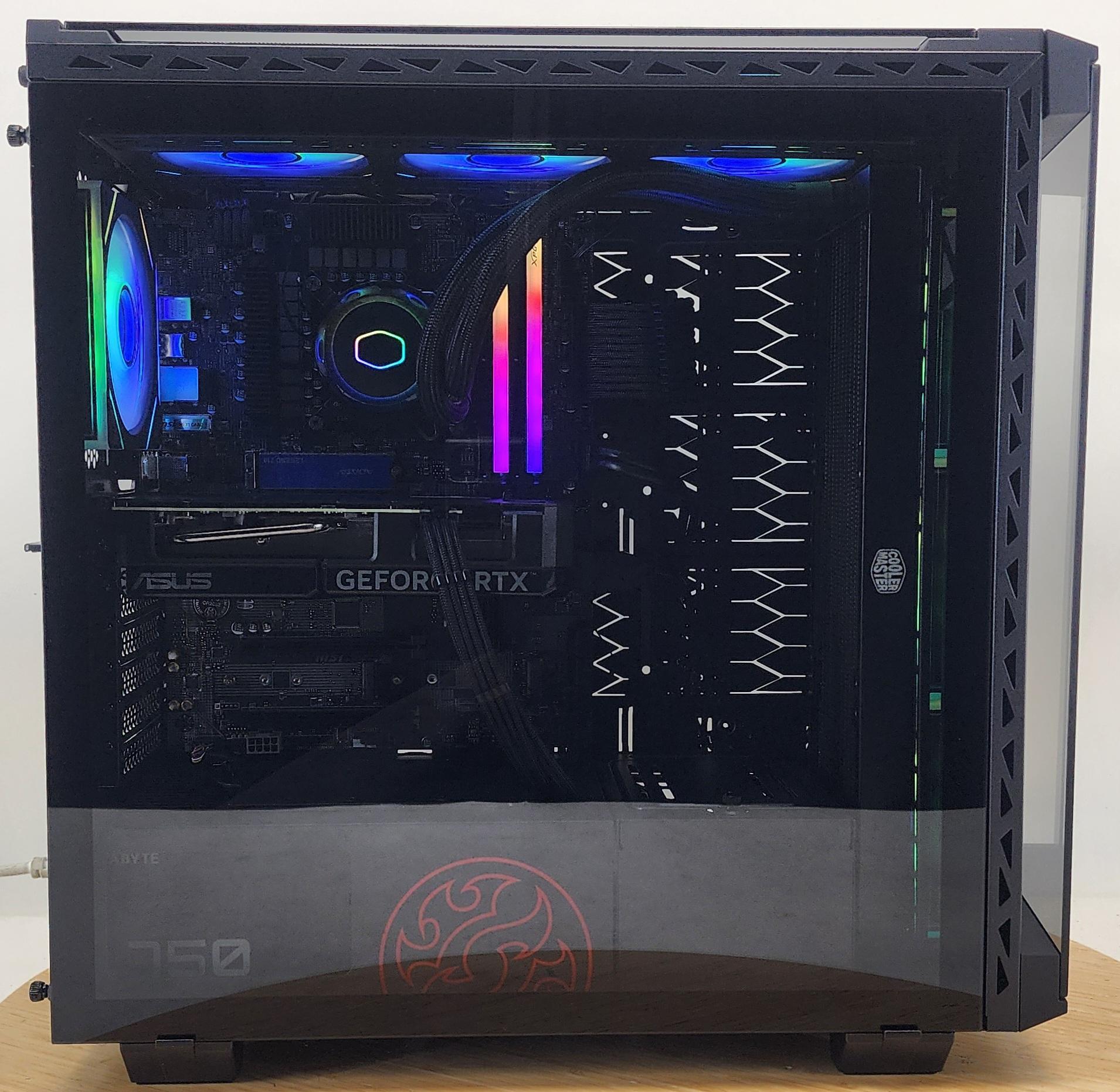 Gaming PC Ultra 7 265F 32GB RAM 1TB SSD RTX 4070 12GB Windows 11 Computer